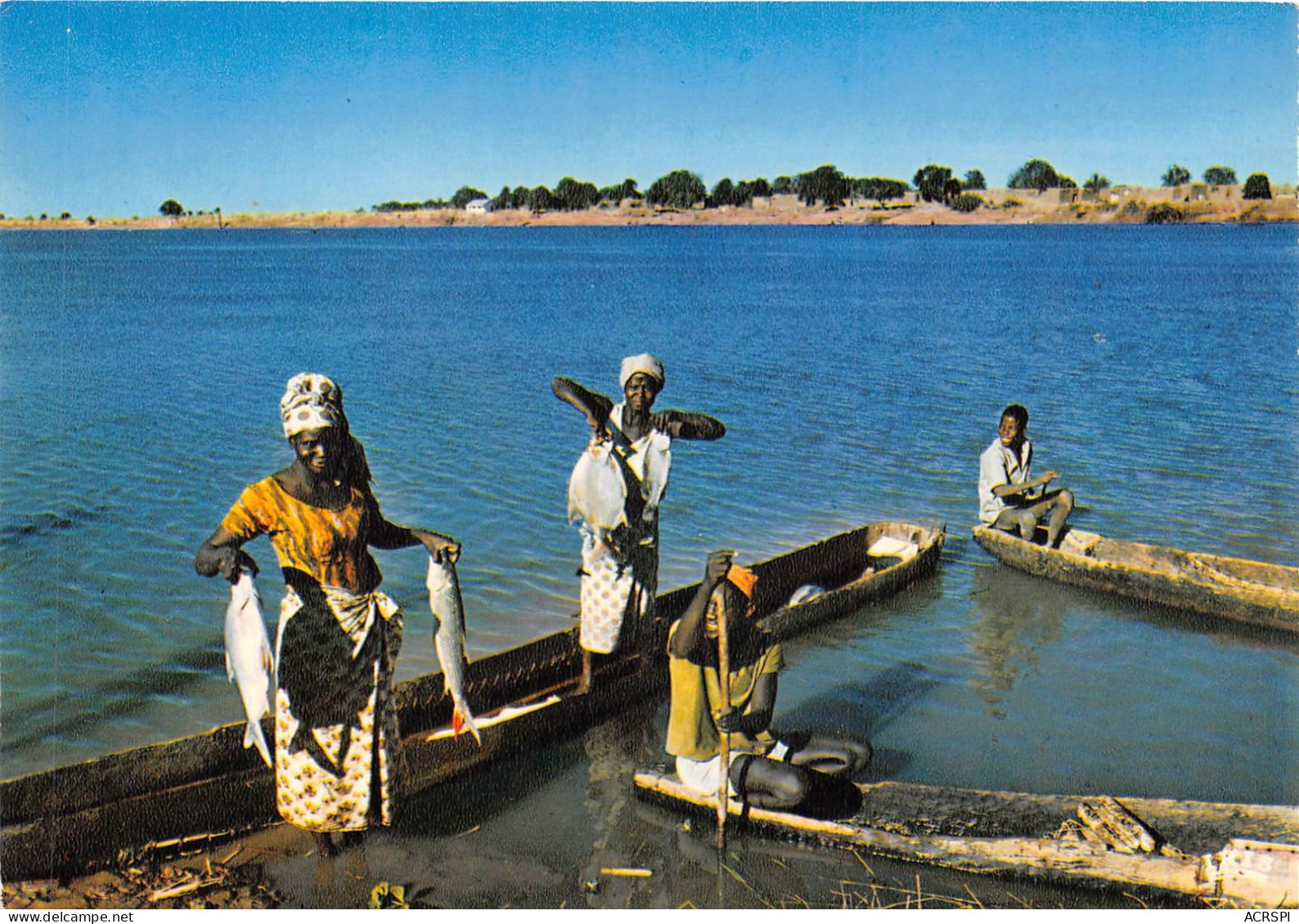 MALI Soudan Francais Bamako SIKASSO ZANGARADOUGOU Retour De Peche 3  (scan Recto Verso)NONO0021 - Mali