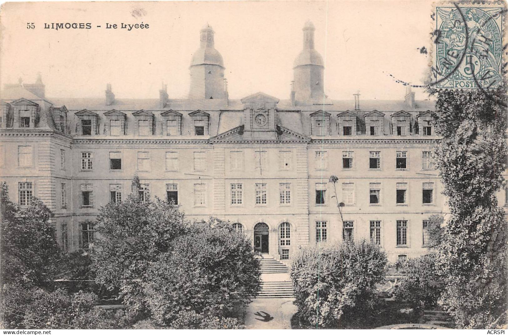 Limoges Le Lycee ( Haute Vienne ) (scan Recto Verso)NONO0012 - Limoges