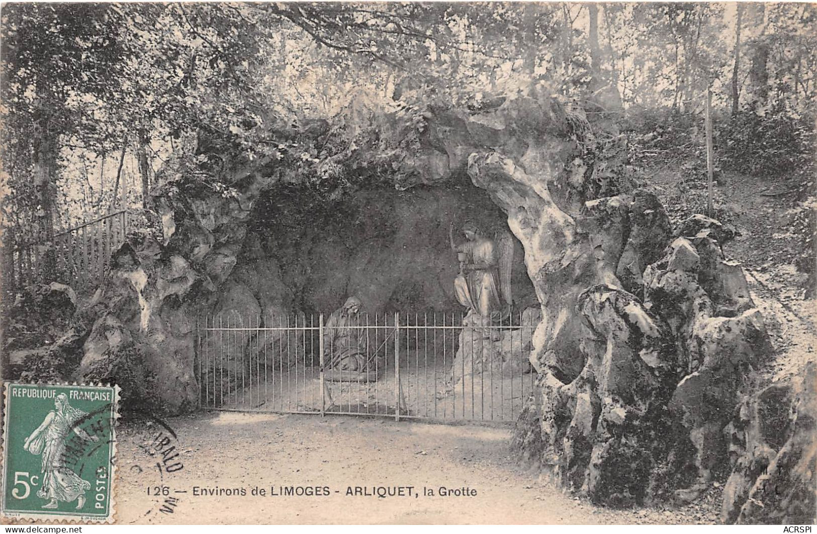 Environs De Limoges Arliquet La Grotte(scan Recto Verso)NONO0011 - Andere & Zonder Classificatie