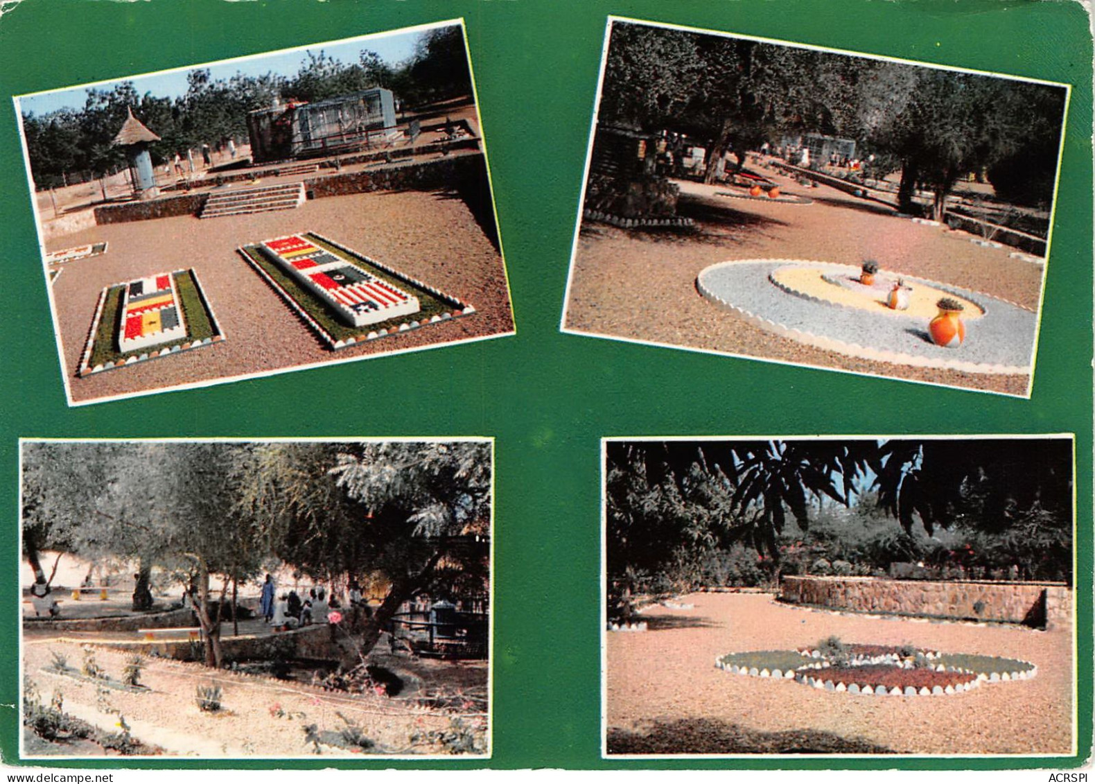 Niger Musee Nationnal Niamey Les Jardins Du Parc  (scan Recto Verso)NONO0008 - Niger