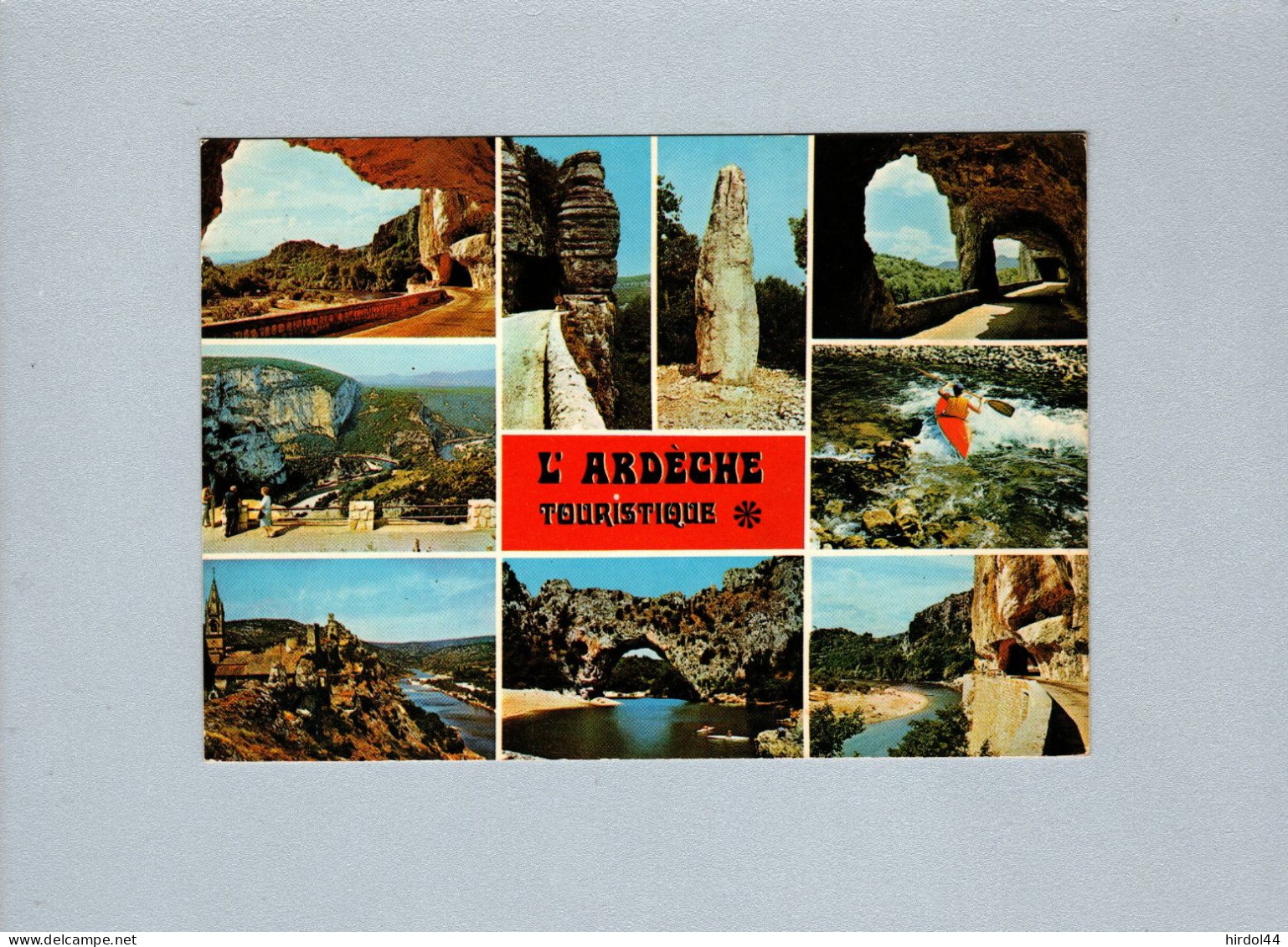 (07) : L'Ardèche - Menhir Et Diverses Vues - Dolmen & Menhire