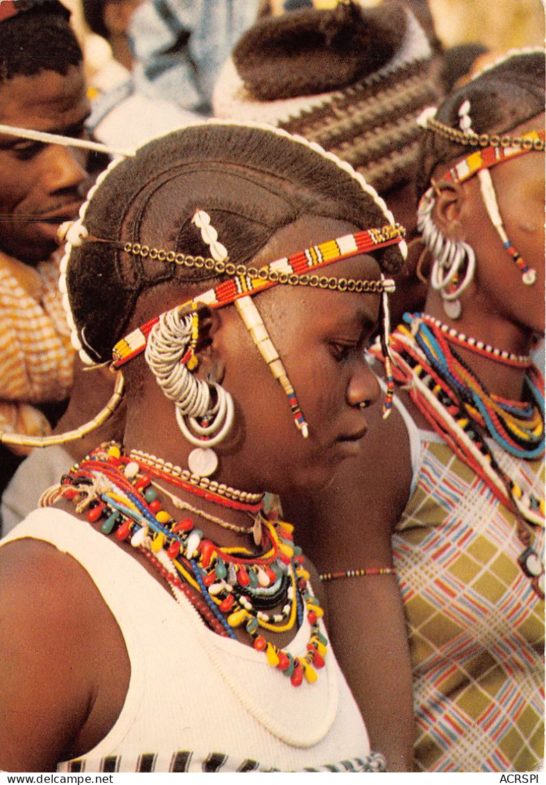 Senegal Jeune Fille Bassari En Tenue De Fete ( Recto Verso)NONO0003 - Sénégal