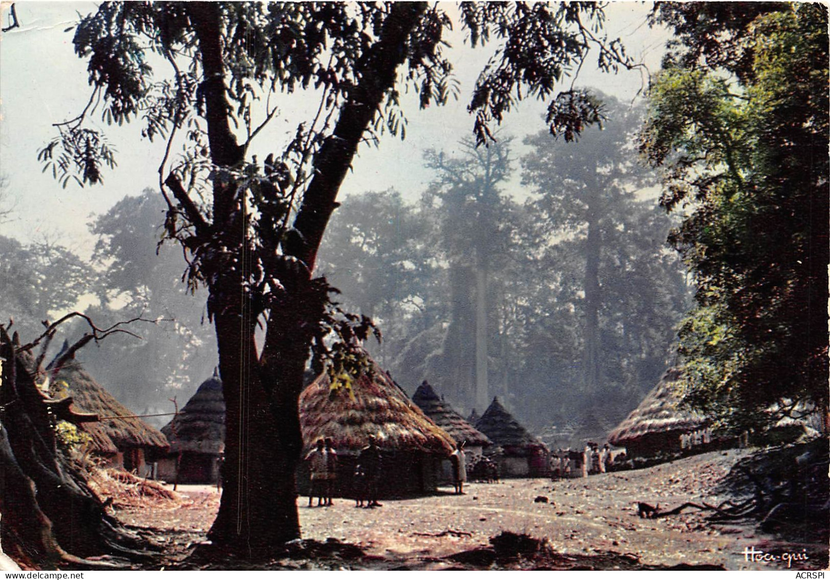 Senegal Village Africain  ( Recto Verso)NONO0003 - Sénégal