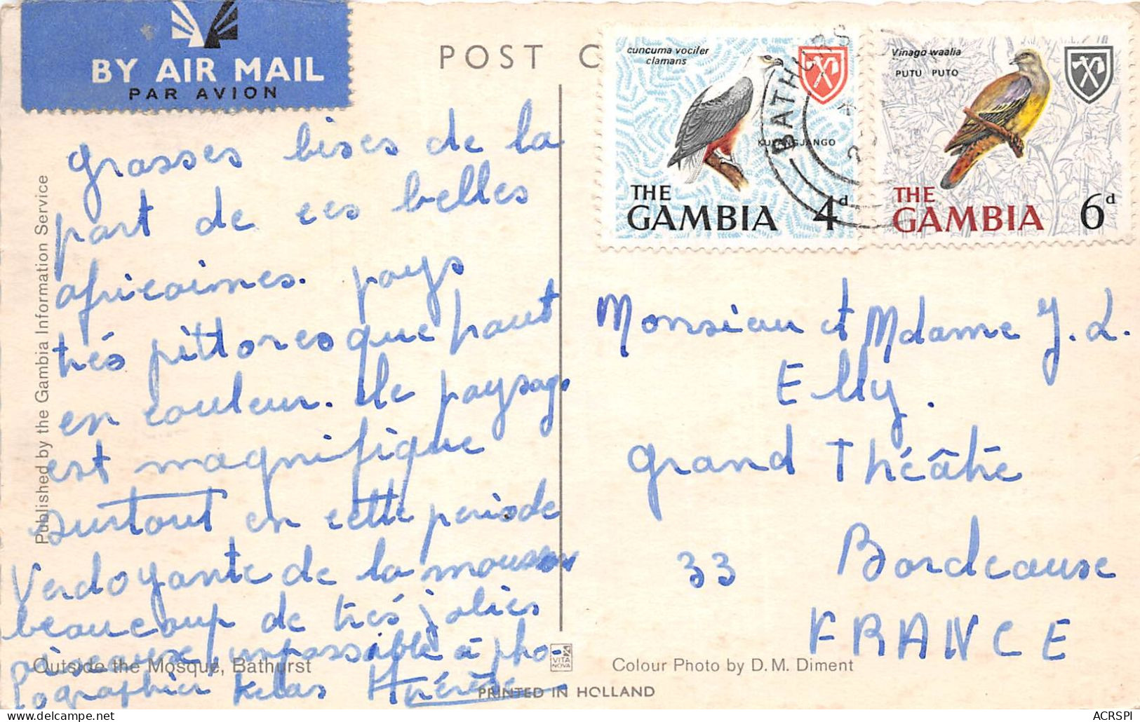 Gambie  ( Scan Recto Verso ) Nono0002 - Gambia
