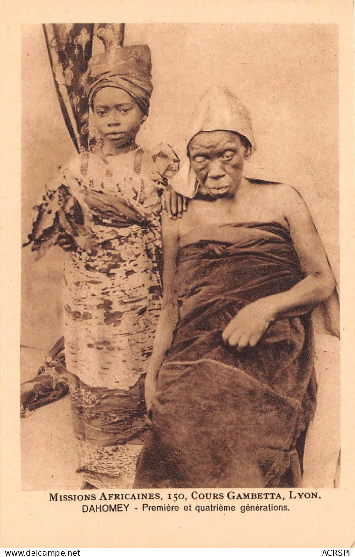 Benin DAHOMEY Premiere Et Quatrieme Generations  (scan Recto Verso)NONO0001 - Benín