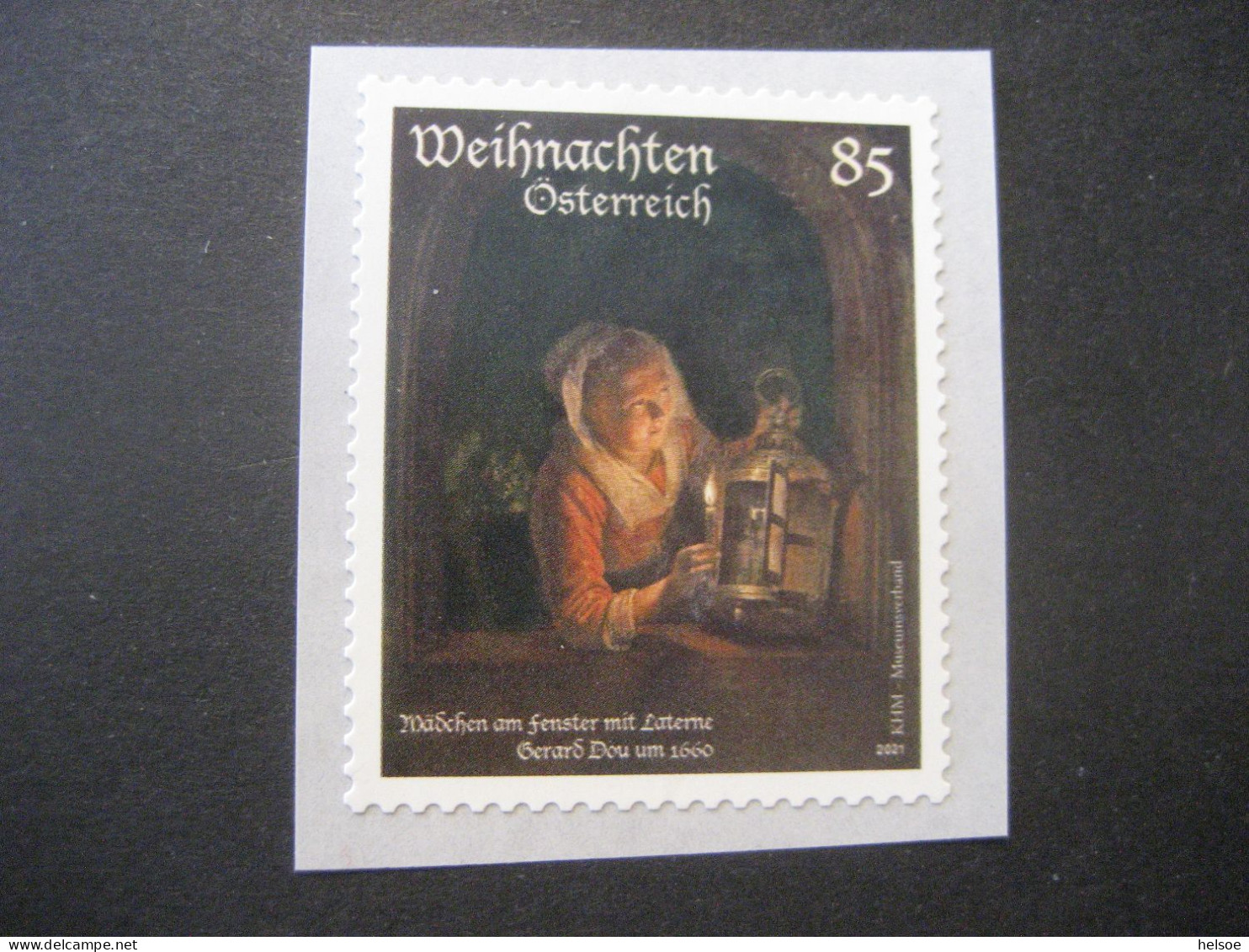 Österreich 2021- Weihnachten, Nennwert 85 Ct. Selbstklebend Ungebraucht - Unused Stamps