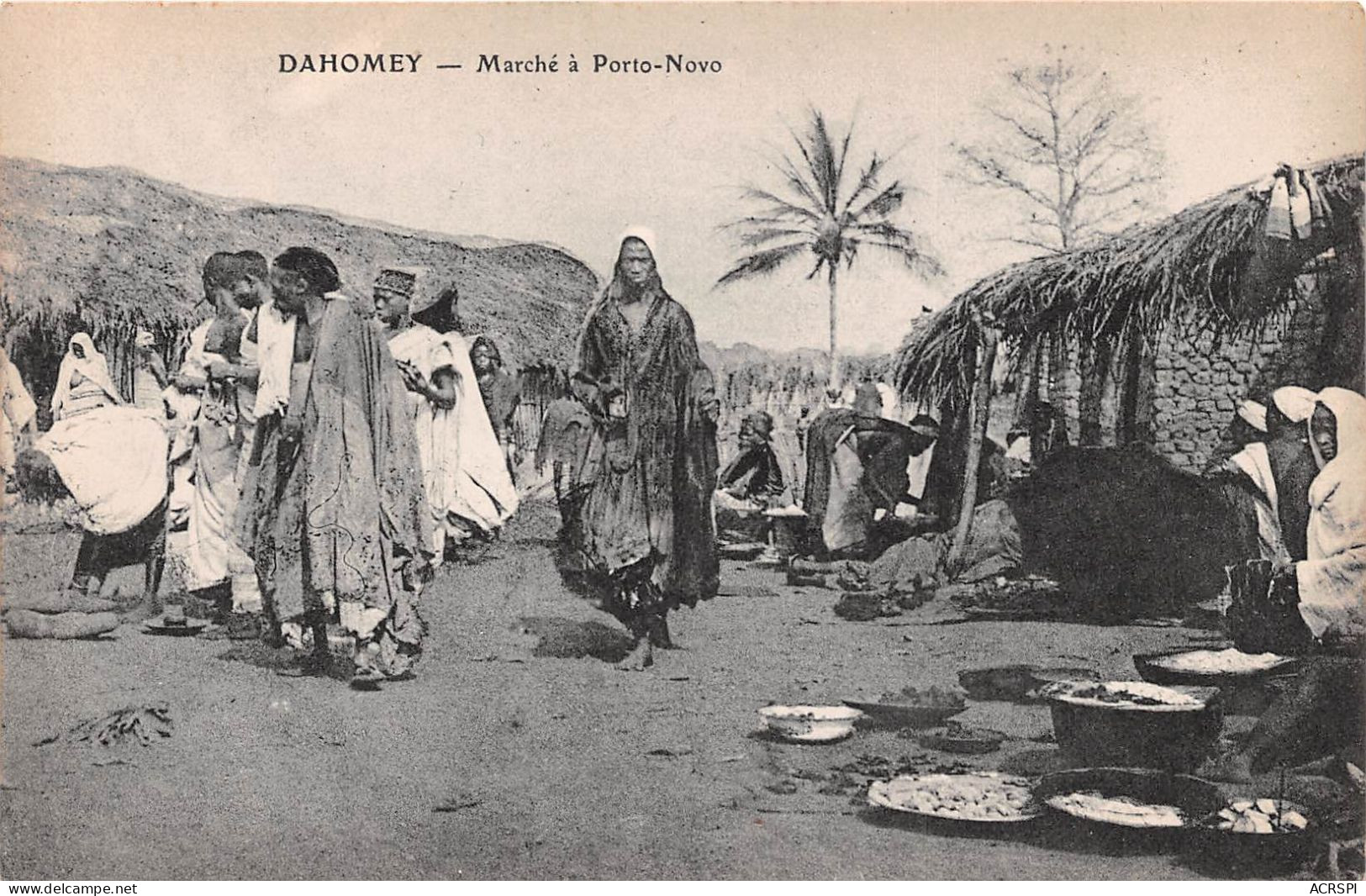 Benin DAHOMEY  Marche Porto Novo (scan Recto Verso)NONO0001 - Benín