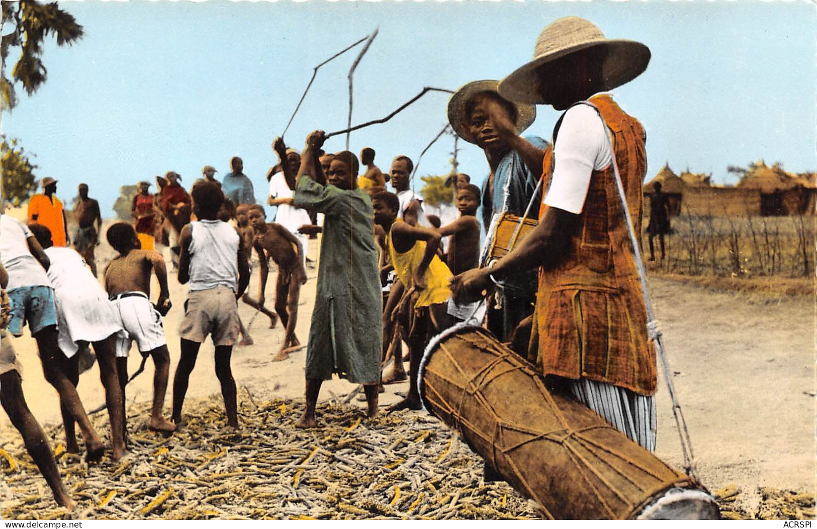 Benin DAHOMEY - Recolte Du Mil (scan Recto Verso)NONO0001 - Benín