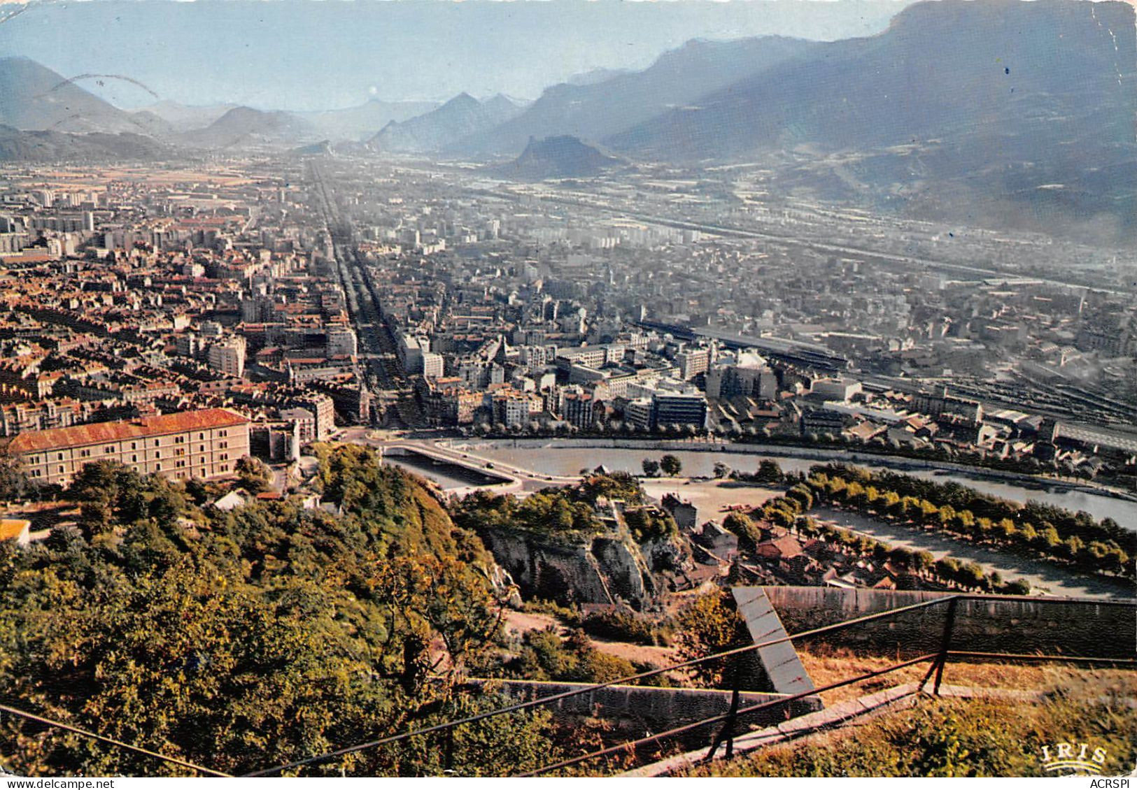 38 GRENOBLE  Vue Générale Cours Jean-Jaures  (Scan R/V) N°   29   \NAD007 - Grenoble