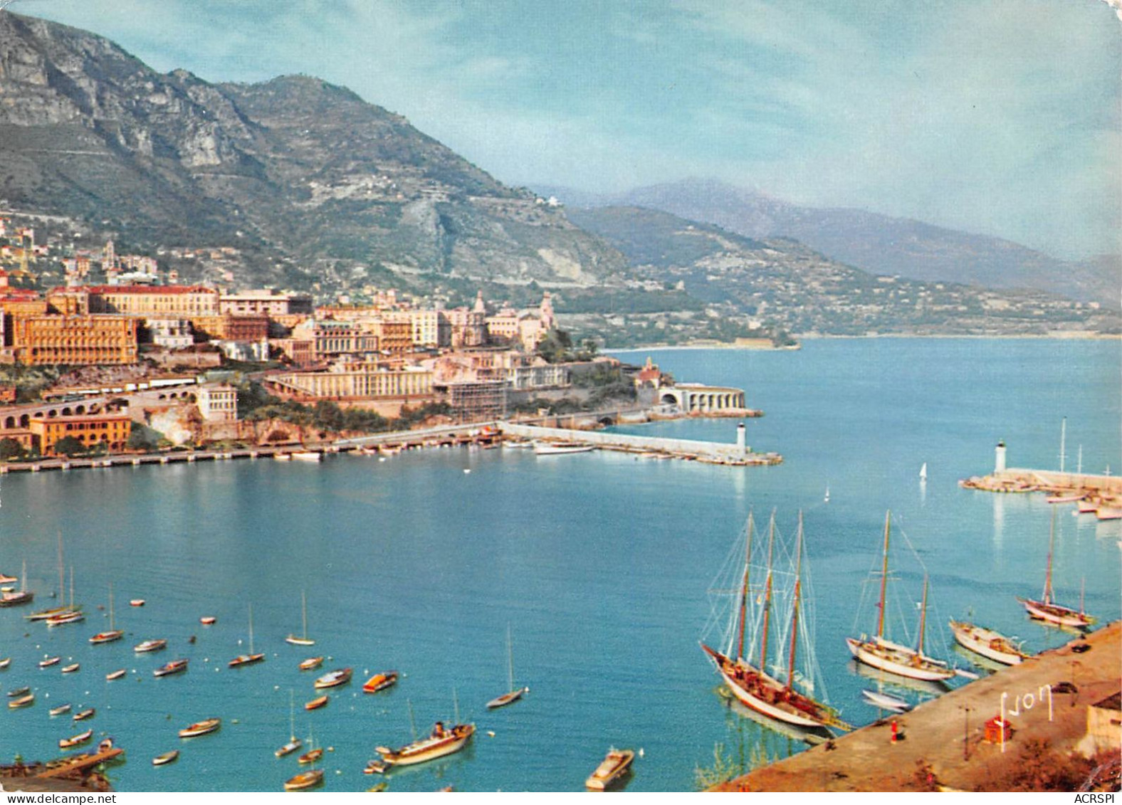 Monaco Le Port    (Scan R/V) N°   8   \NAD006 - Hafen