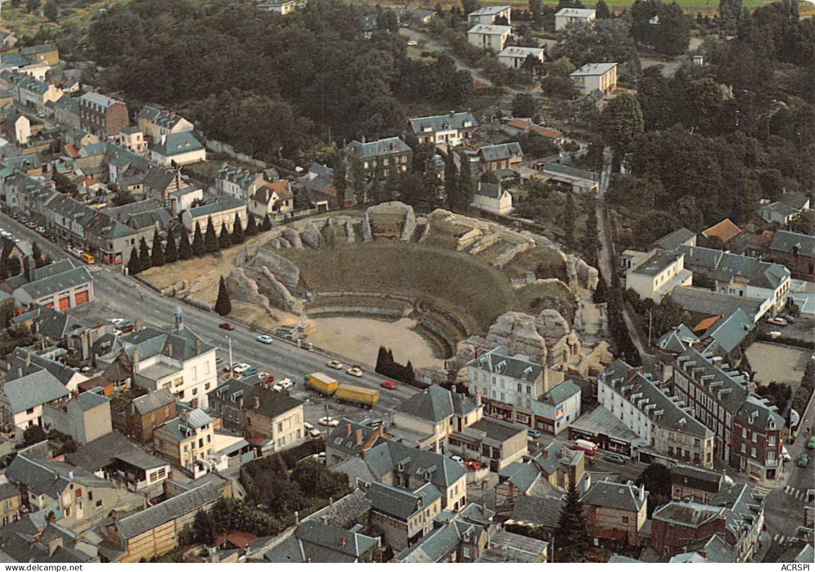 LILLEBONNE LE THEATRE ROMAIN   (scan Recto-verso) NAD002 - Lillebonne