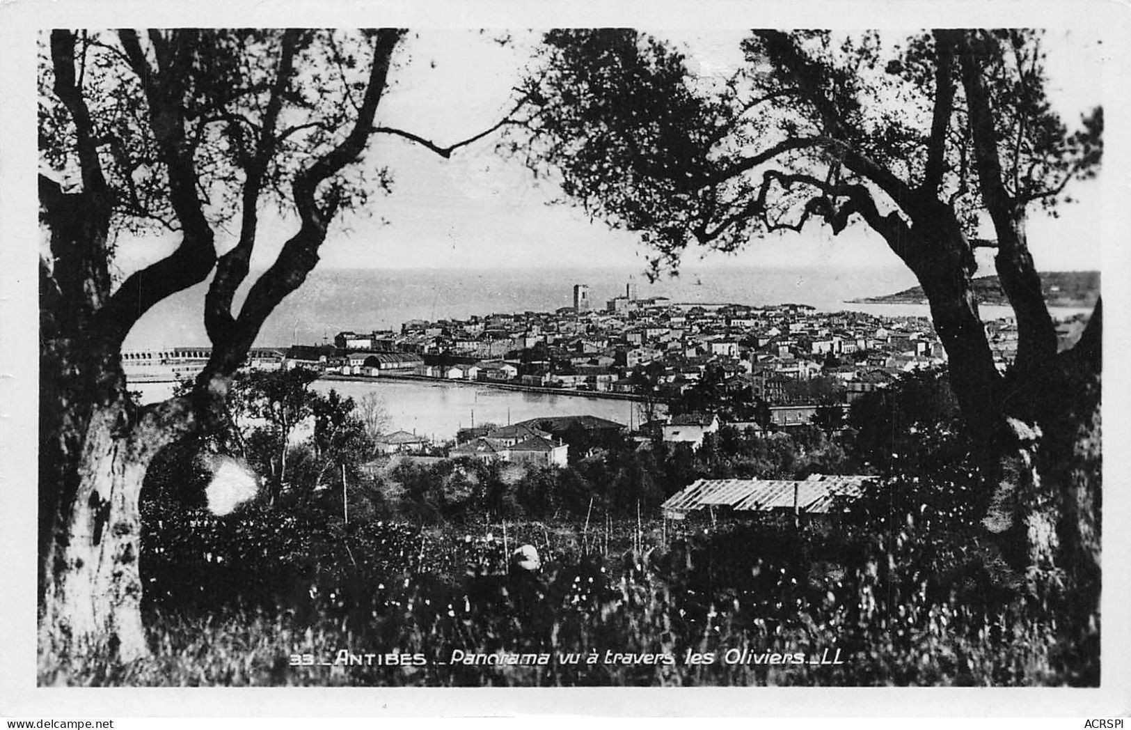 Lot De 7 Cartes De ANTIBES  (Scan R/V) N°  12   \NAD006 - Antibes - Les Remparts