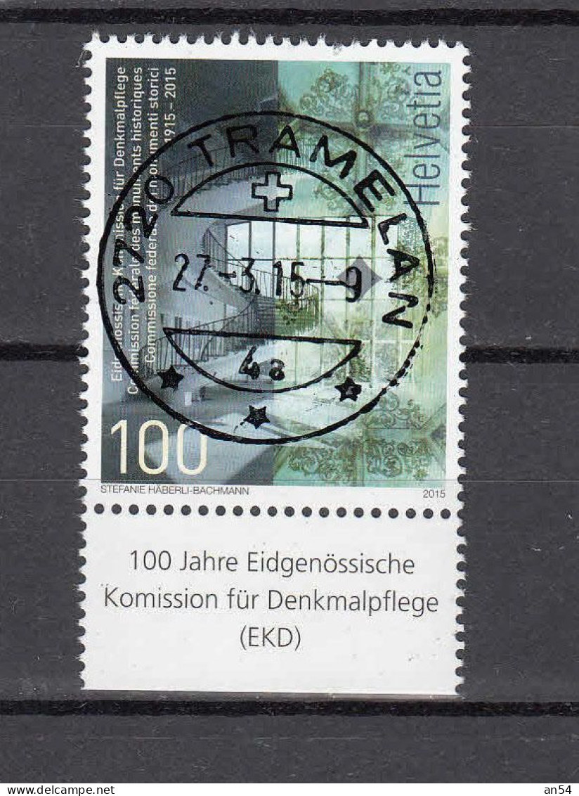 2015     N° 1547   OBLITERE    CATALOGUE SBK - Used Stamps