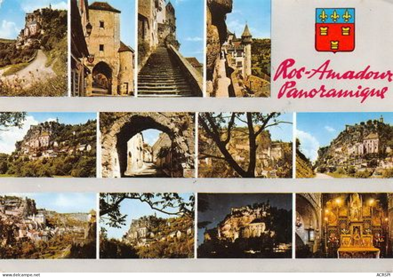 lot de 68 cartes de ROCAMADOUR cartes vierges non circulées     N°   1   \NAD005