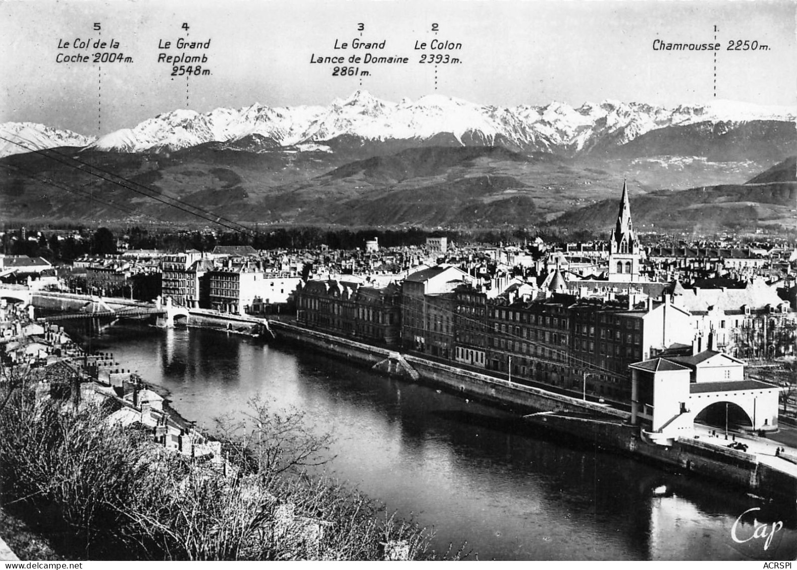 lot de 35 cartes de GRENOBLE    (Scan R/V) N°   23   \NAD007