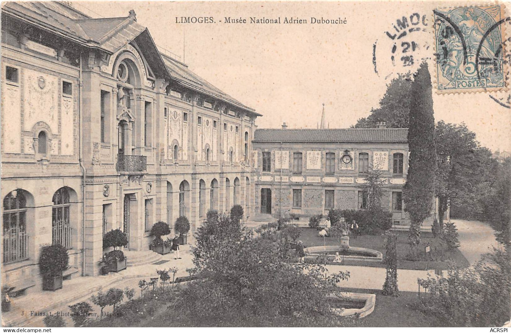 France Haute Vienne Limoge Musee National Adrien Dubouche(scan Recto Verso ) Nono0054 - Limoges
