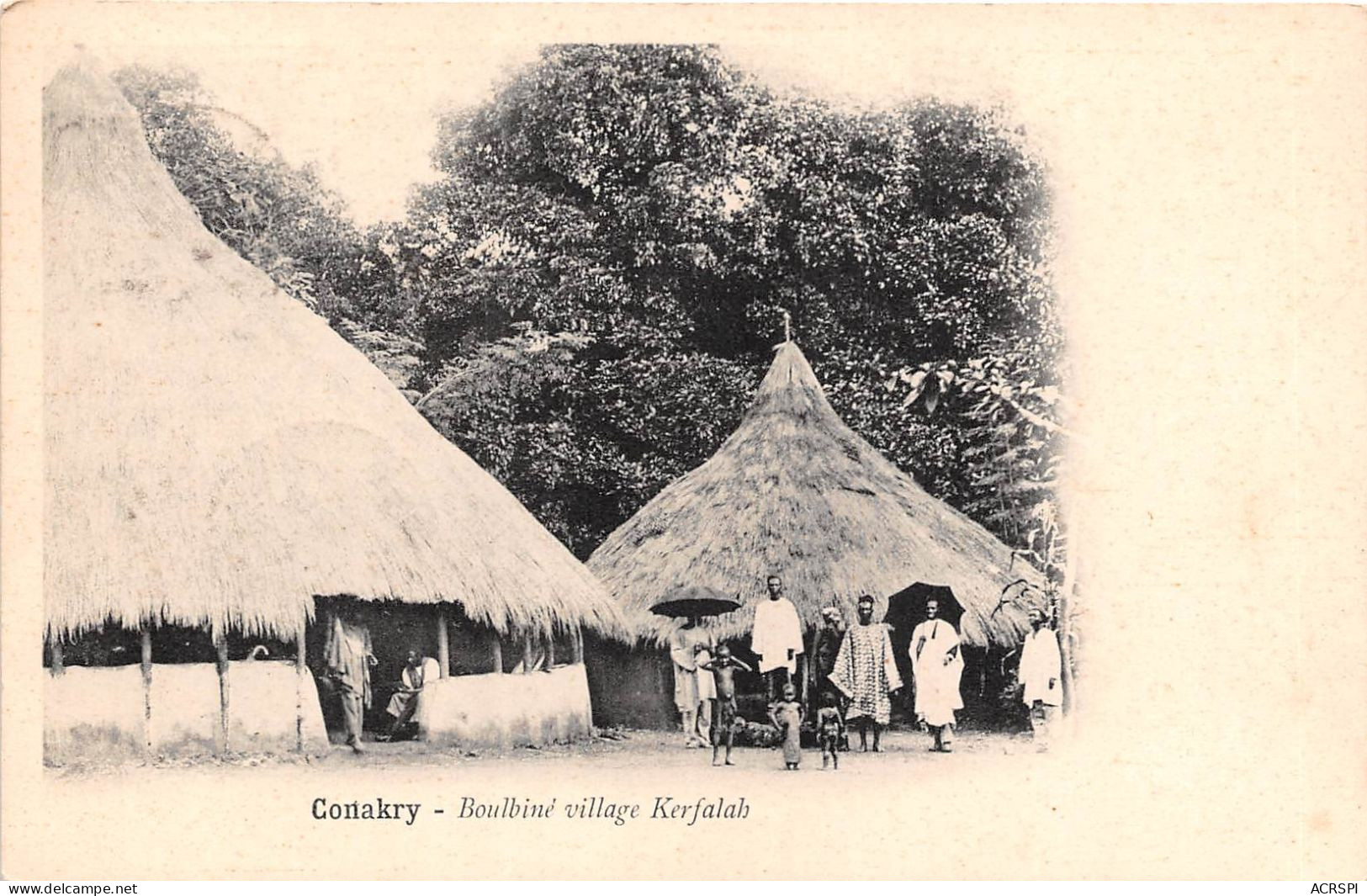 Guinee Conakry Boulbine Village Kerfalab(scan Recto Verso ) Nono0050 - Guinée
