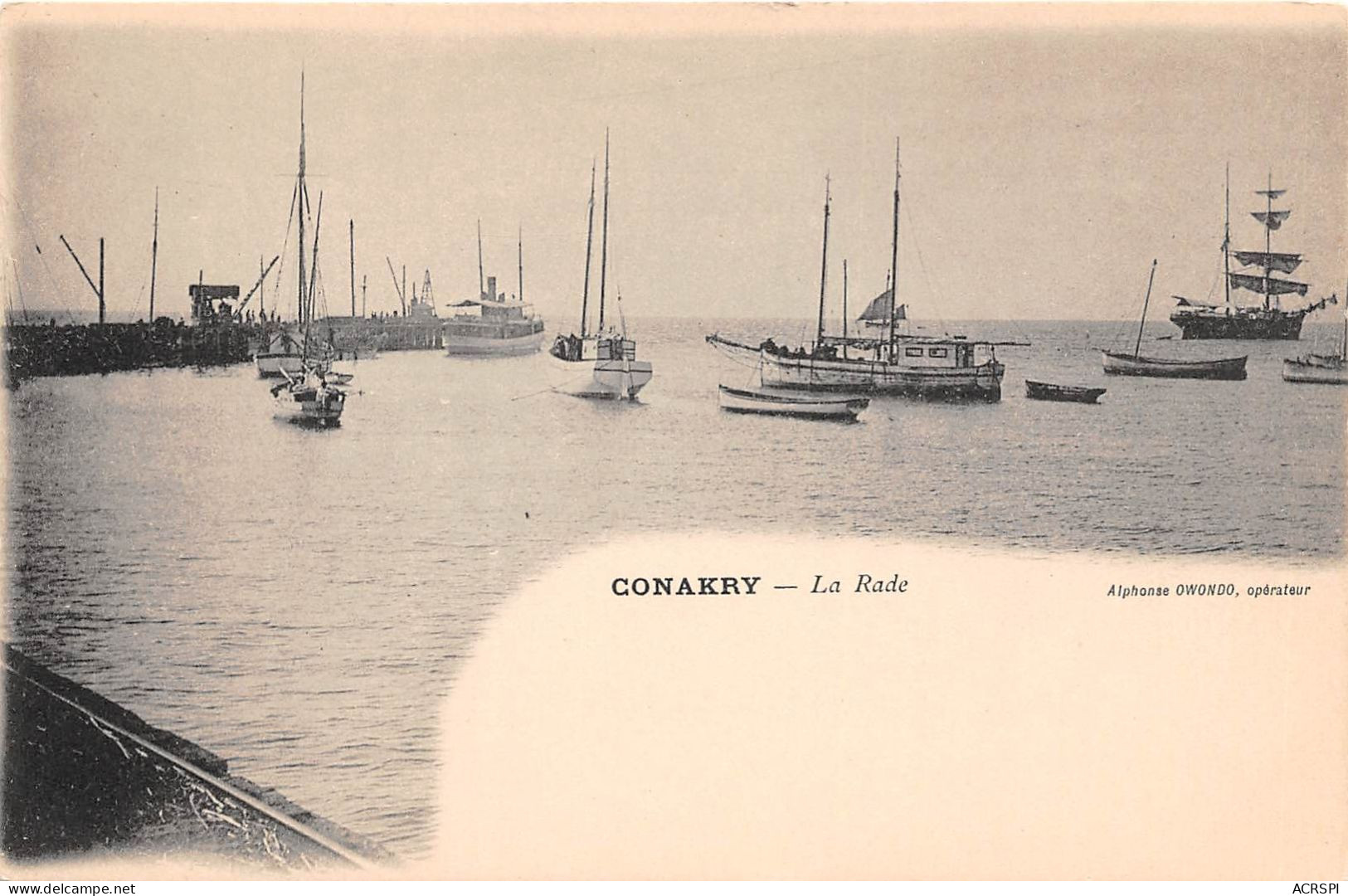 Guinee Conakry La Rade (scan Recto Verso ) Nono0050 - Guinée