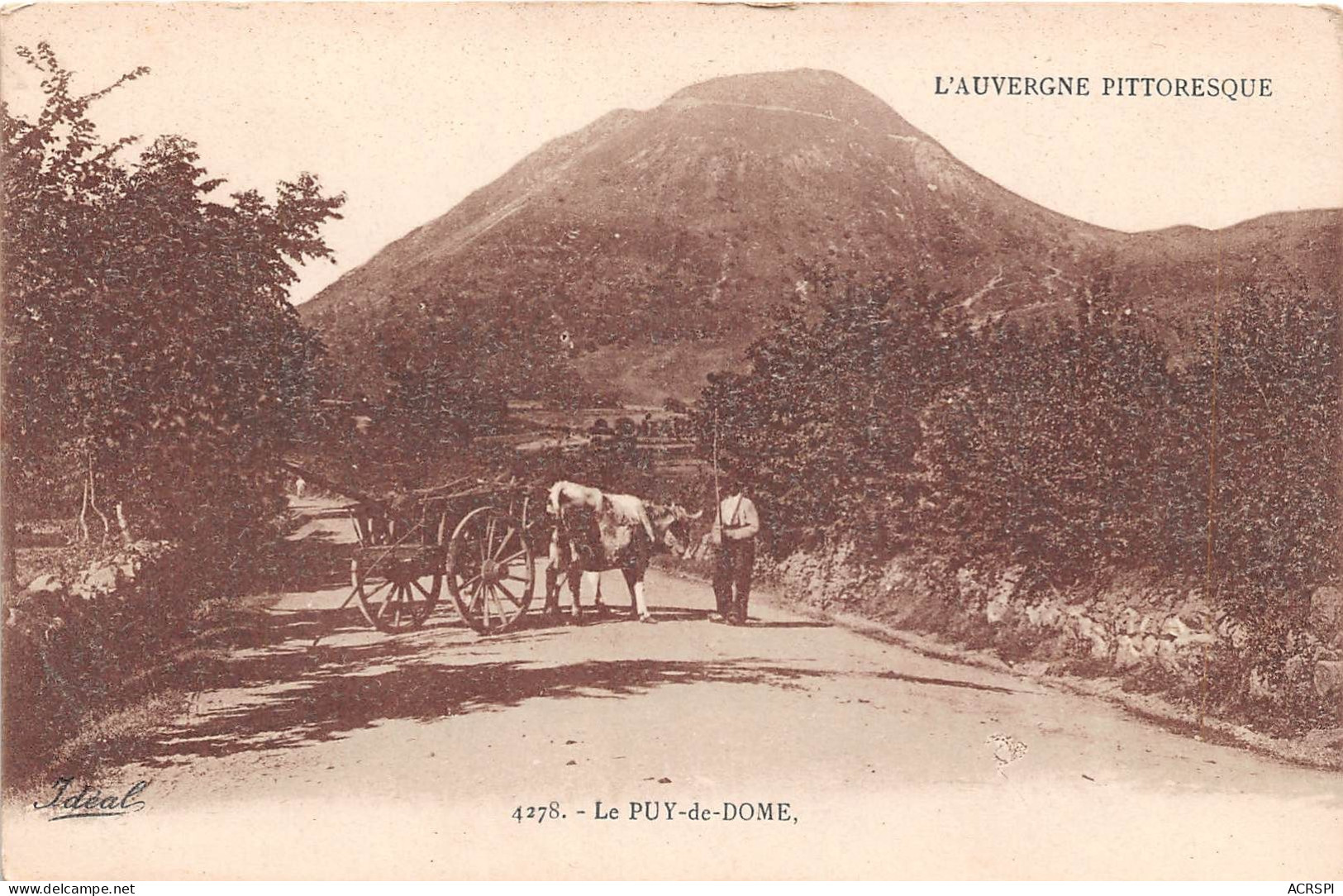 France Auvergne Le Puy De Dome (scan Recto Verso ) Nono0044 - Auvergne