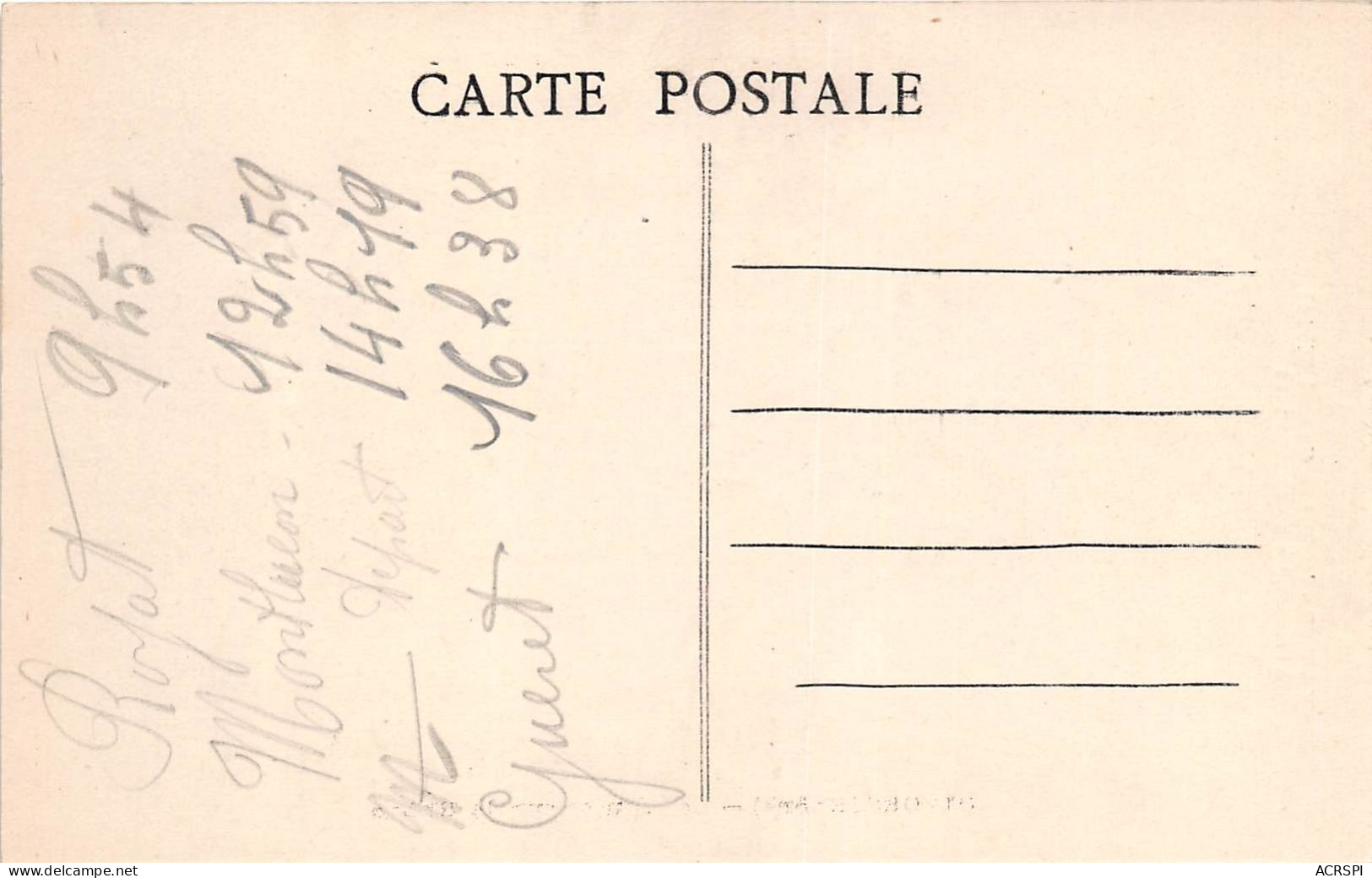 France Auvergne Royat Castel Hotel Ascenseur Telephone(scan Recto Verso ) Nono0044 - Auvergne