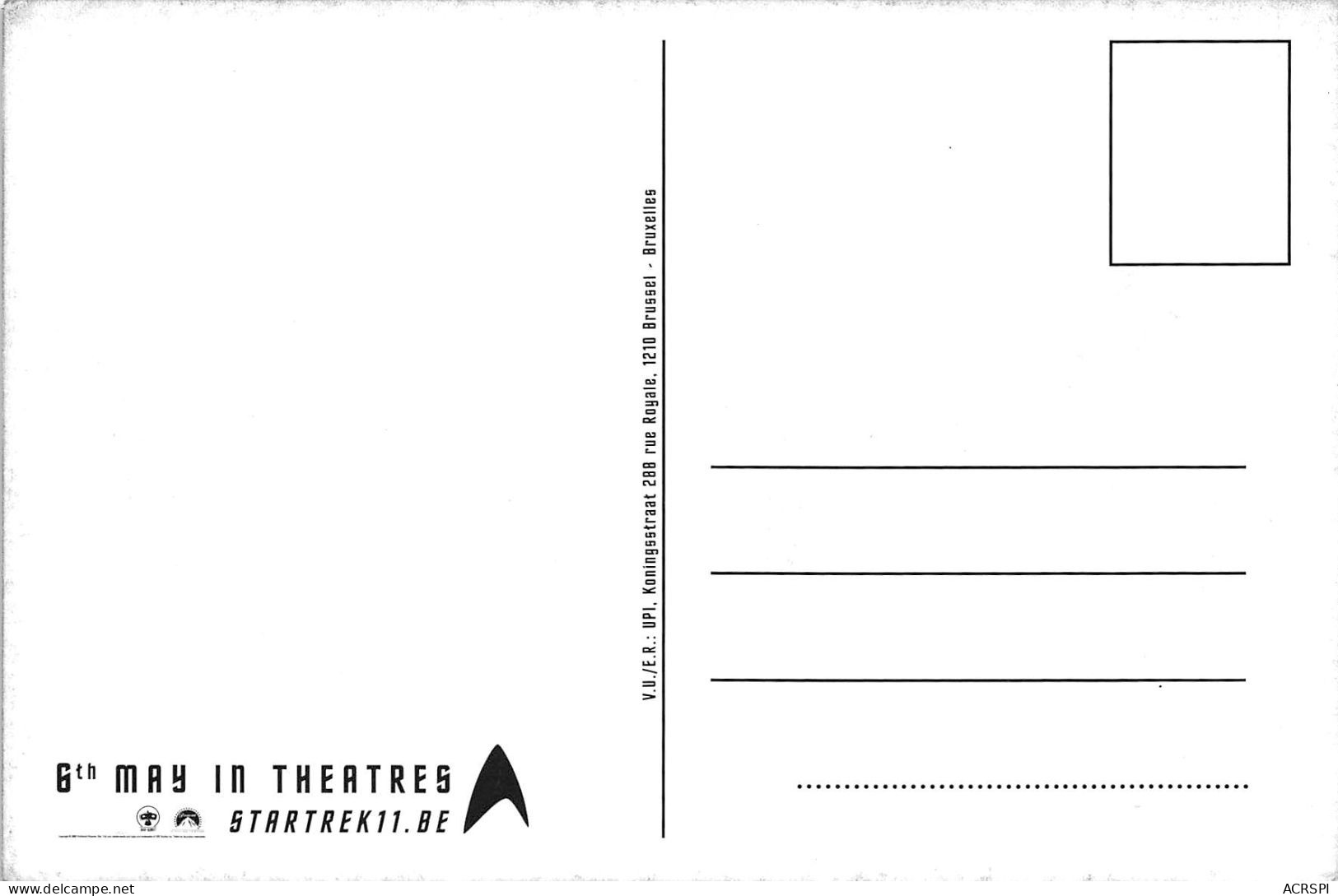 Star Trek  (scan Recto Verso ) Nono0041 - Autres & Non Classés
