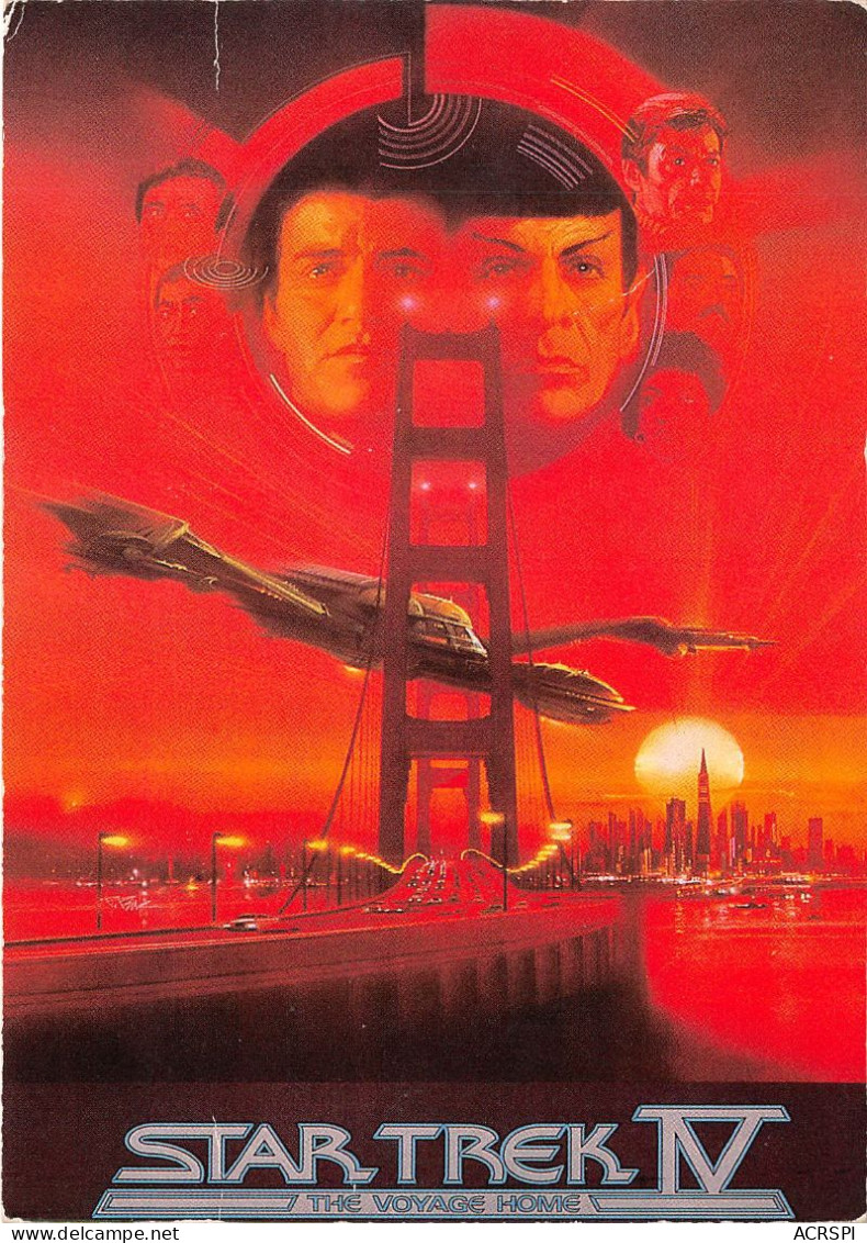 Star Trek 4 The Voyage Home  4(scan Recto Verso ) Nono0041 - Autres & Non Classés