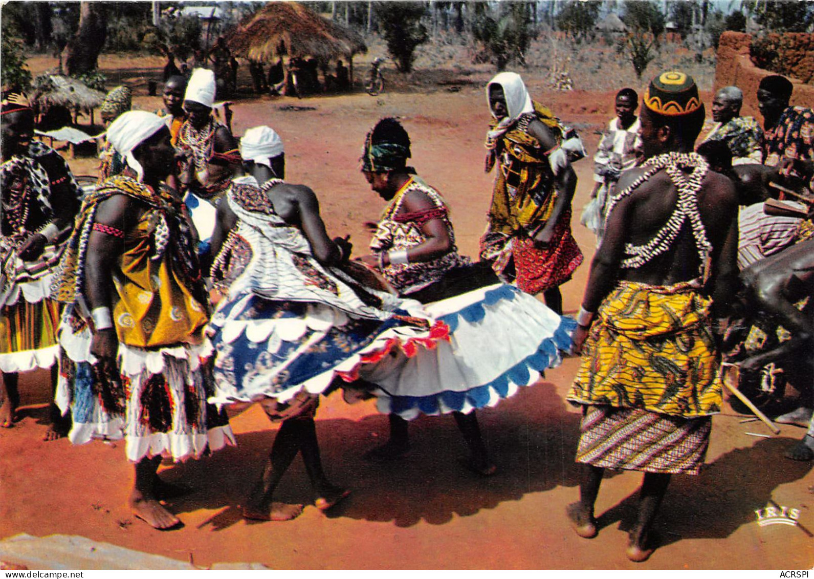 Burkina Faso Gaoua Poni Pougoulis Danses Folkloriques (scan Recto Verso ) Nono0039 - Burkina Faso