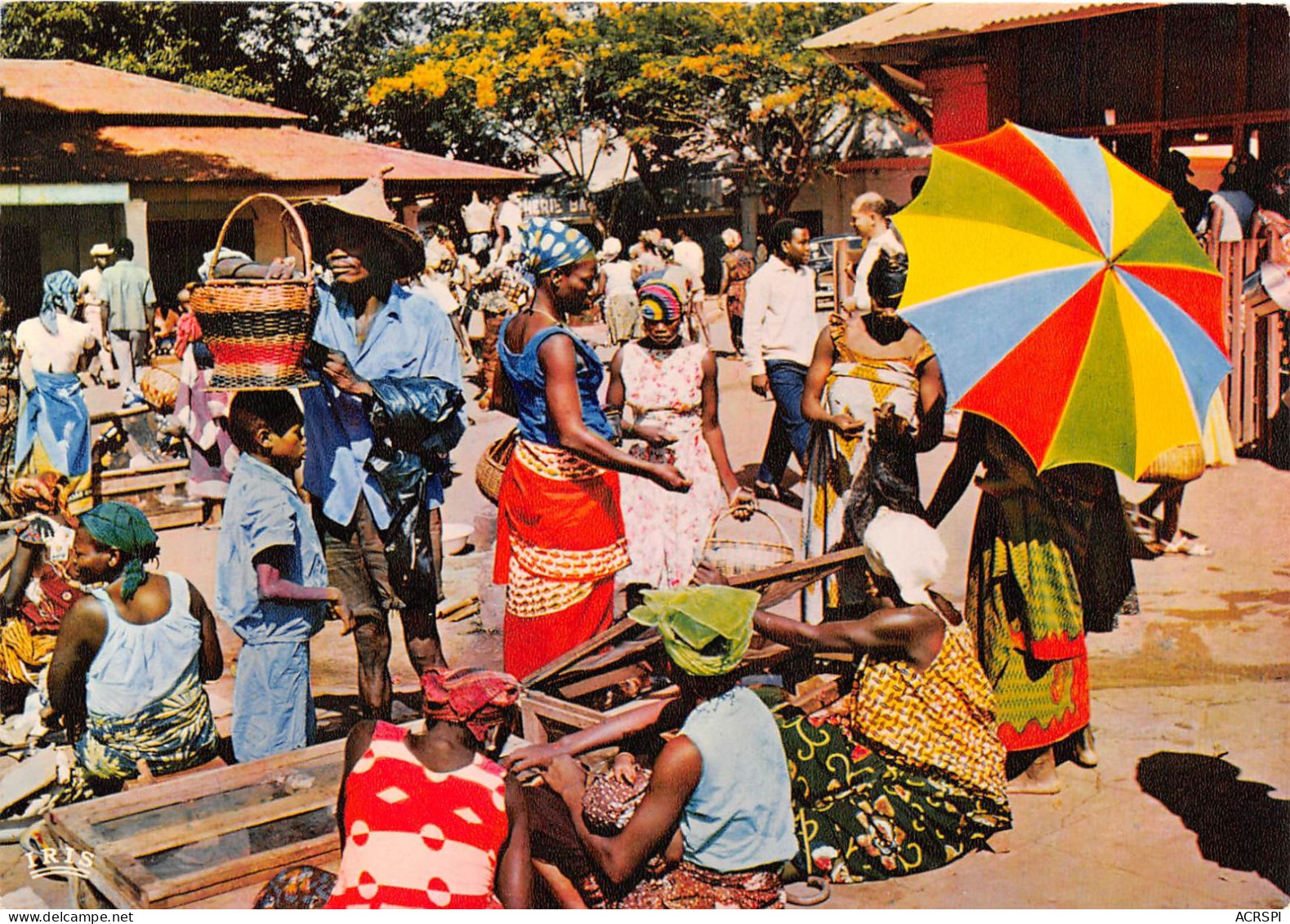 Burkina Faso Gaoua Poni Pougoulis Marche Africain (scan Recto Verso ) Nono0039 - Burkina Faso