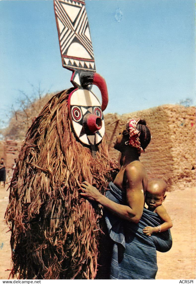 Burkina Faso Gaoua Poni Pougoulis Confidences Masques (scan Recto Verso ) Nono0039 - Burkina Faso