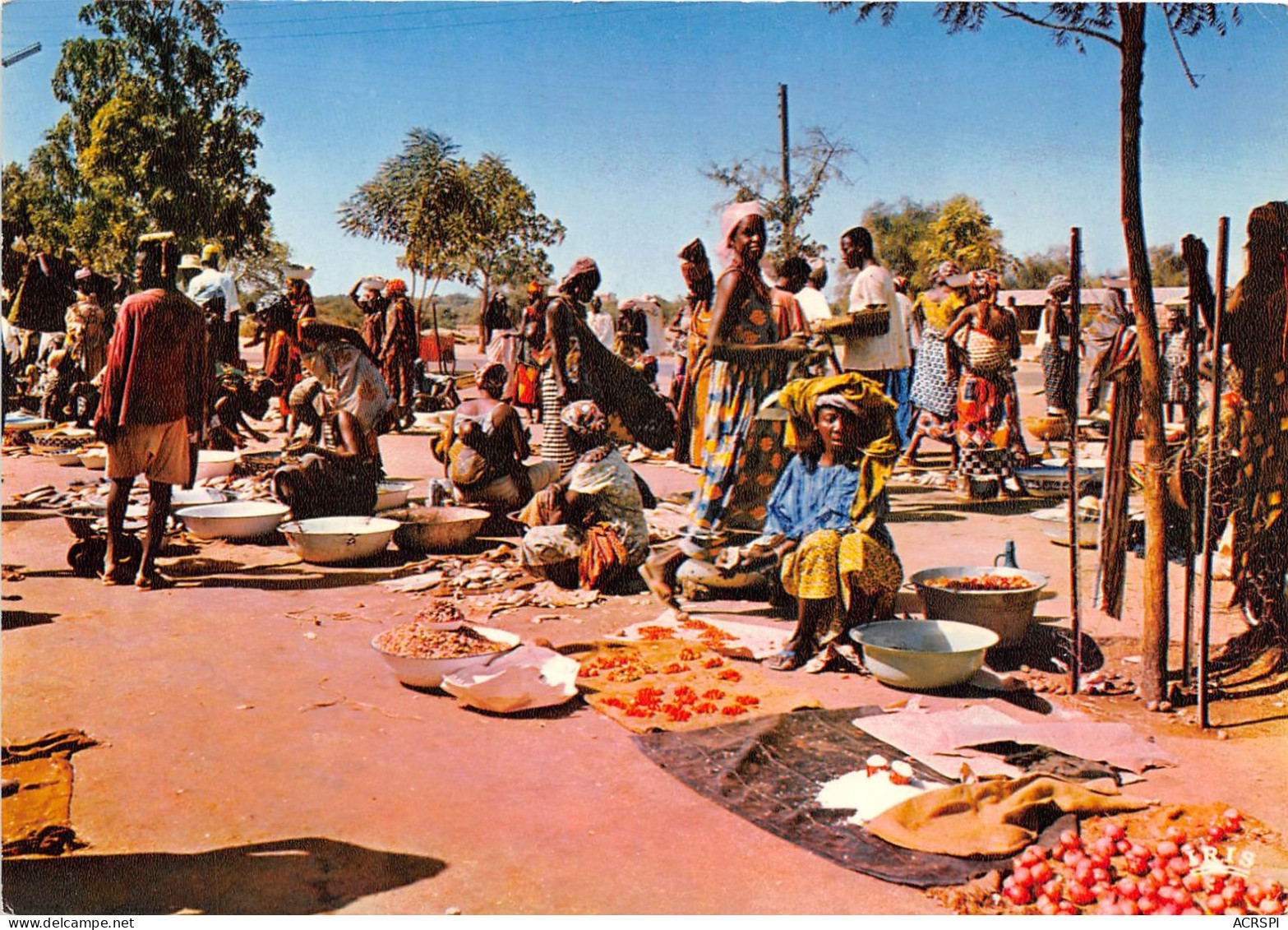 Burkina Faso Gaoua Poni Pougoulis Marche  Africain  (scan Recto Verso ) Nono0039 - Burkina Faso