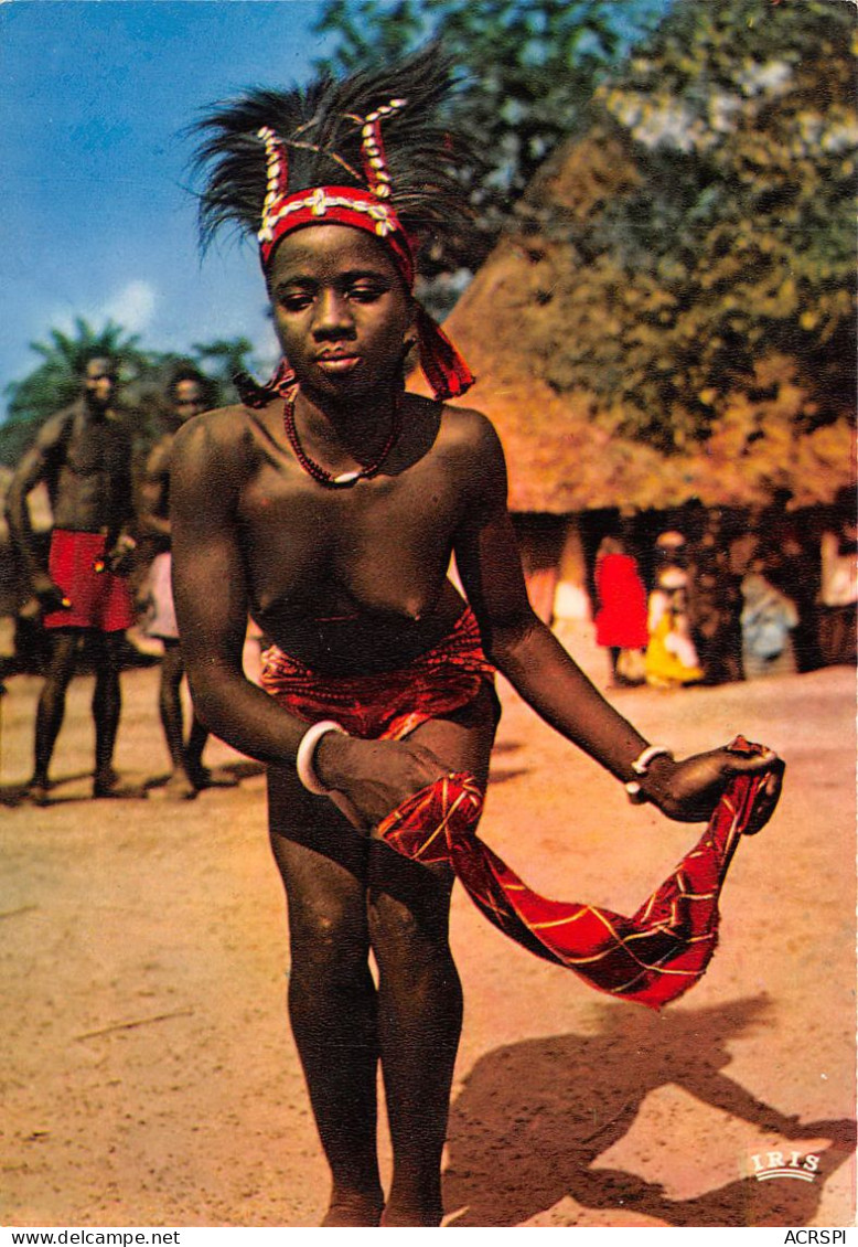 Soudan Francais Bamako Sikasso Zangaradougou Ouagadougou La Danseuse Au Mouchoir  Nue Nu (scan Recto Verso ) Nono0038 - Mali