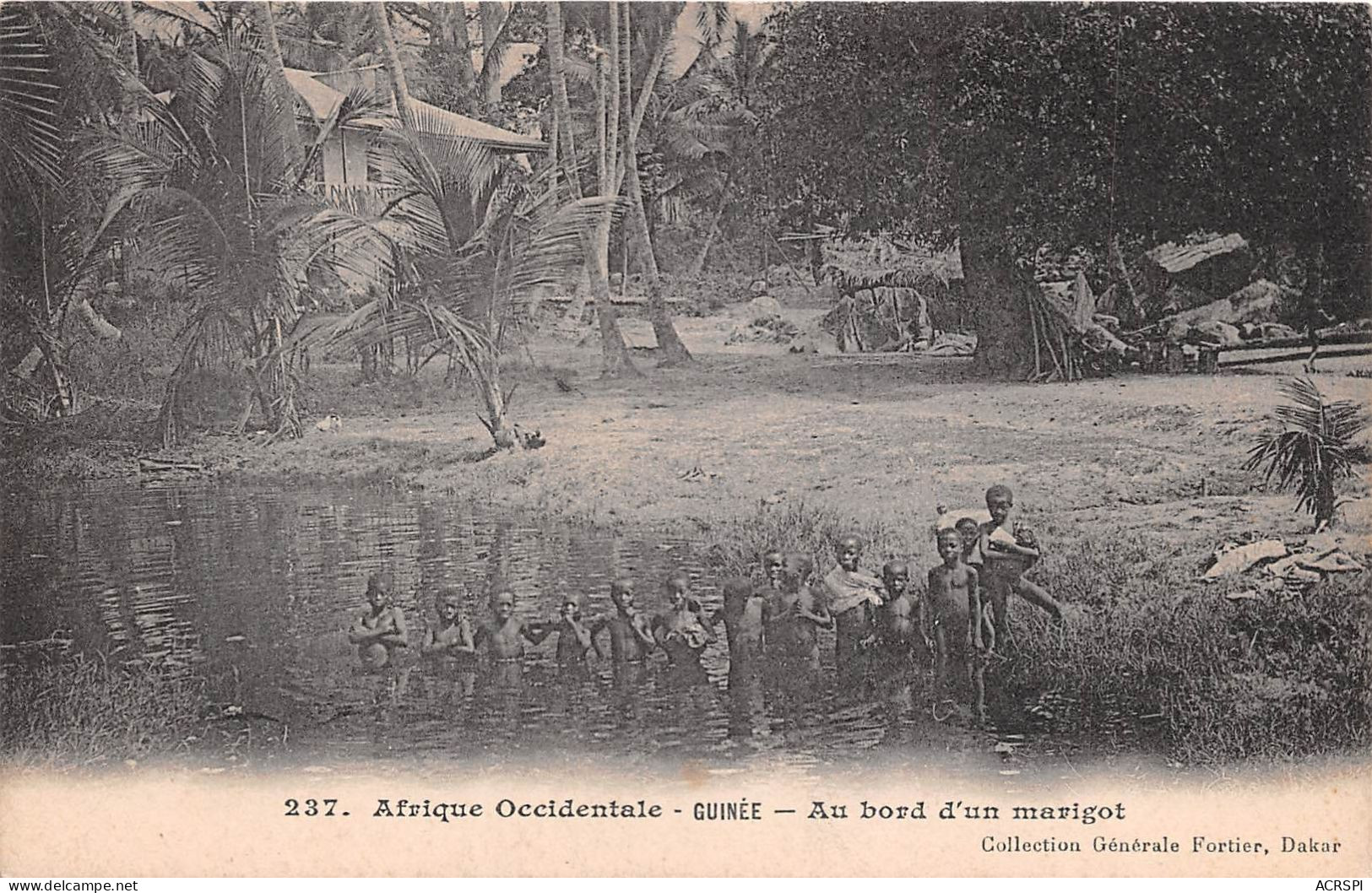 Guinee Au Bord D Un Marigot (scan Recto Verso ) Nono0037 - Guinée