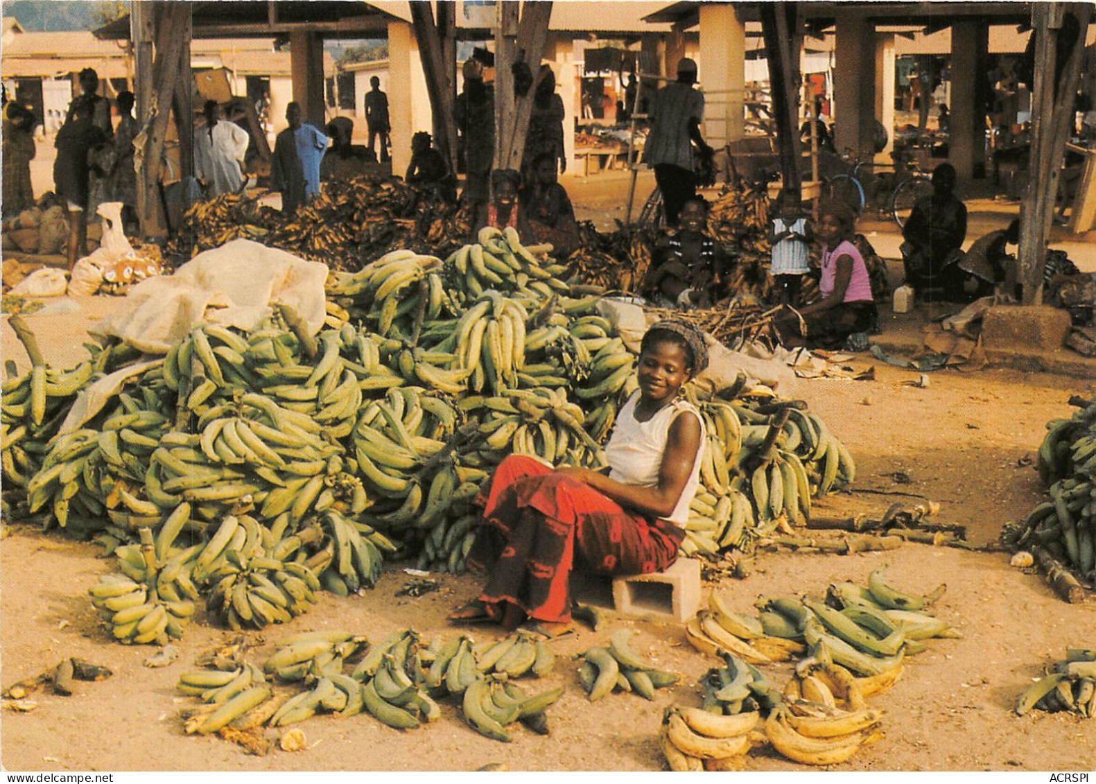 Soudan Francais Bamako Sikasso Zangaradougou Vendeuses De Bananes (scan Recto Verso ) Nono0038 - Mali