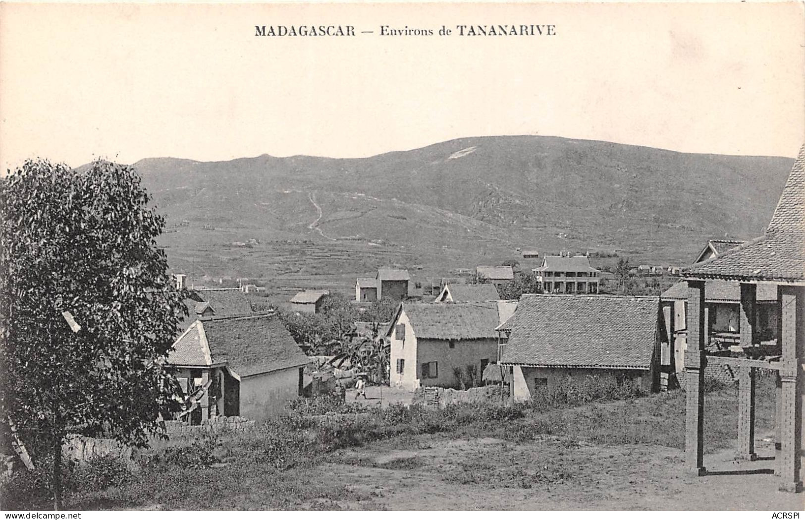 Madagascar Environs De Tananarive  (scan Recto Verso ) Nono0036 - Madagascar