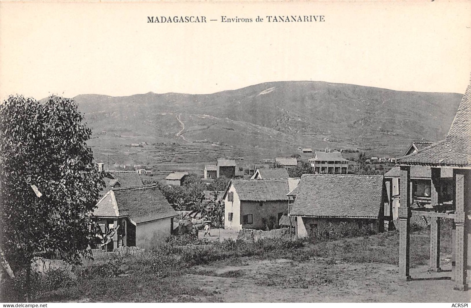 Madagascar Environs De Tananarive  (scan Recto Verso ) Nono0036 - Madagascar