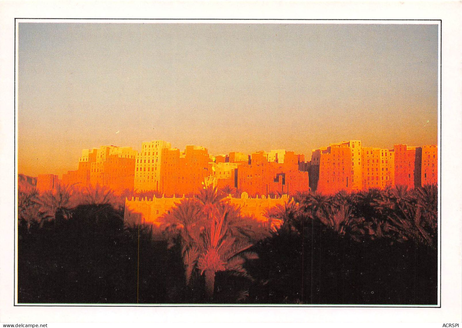 Yemen Shibam La Manhattan Du Desert  (scan Recto Verso ) Nono0035 - Jemen