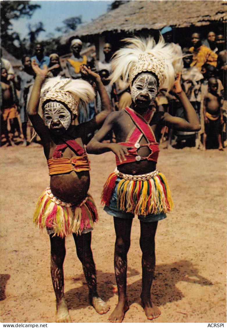 Petites Danseuse Africaines  Cote D Ivoire (scan Recto Verso ) Nono0032 - Ivory Coast