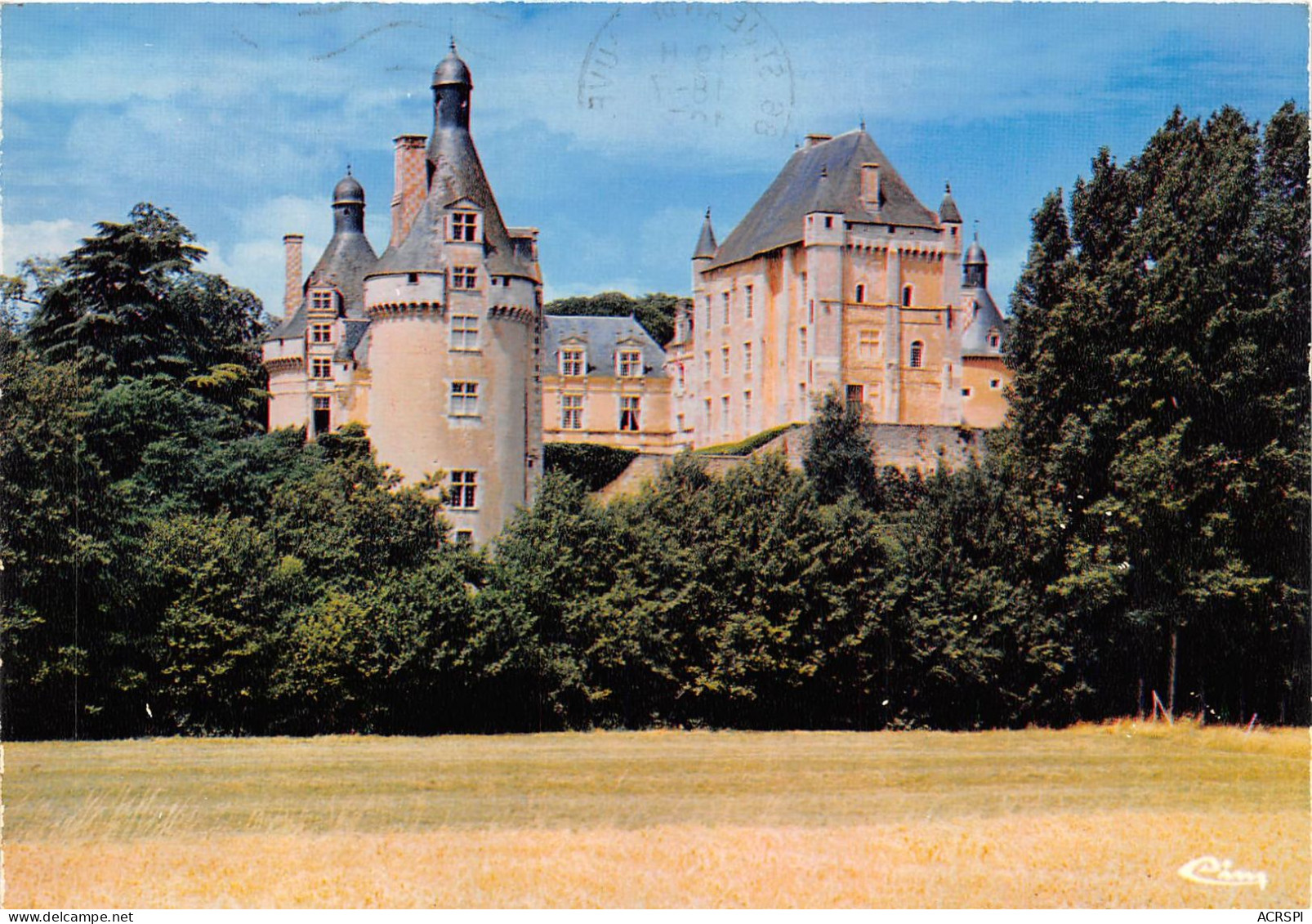 Bonnes Le Chateau De Touffou   (scan Recto Verso ) Nono0031 - Chateau De Touffou