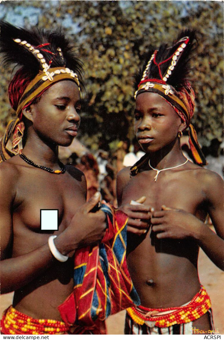 Mali Petites Danseuses Africaines Nue Nude Nu Nack Nacked Nuvola Desnudo (scan Recto Verso ) Nono0029 - Mali