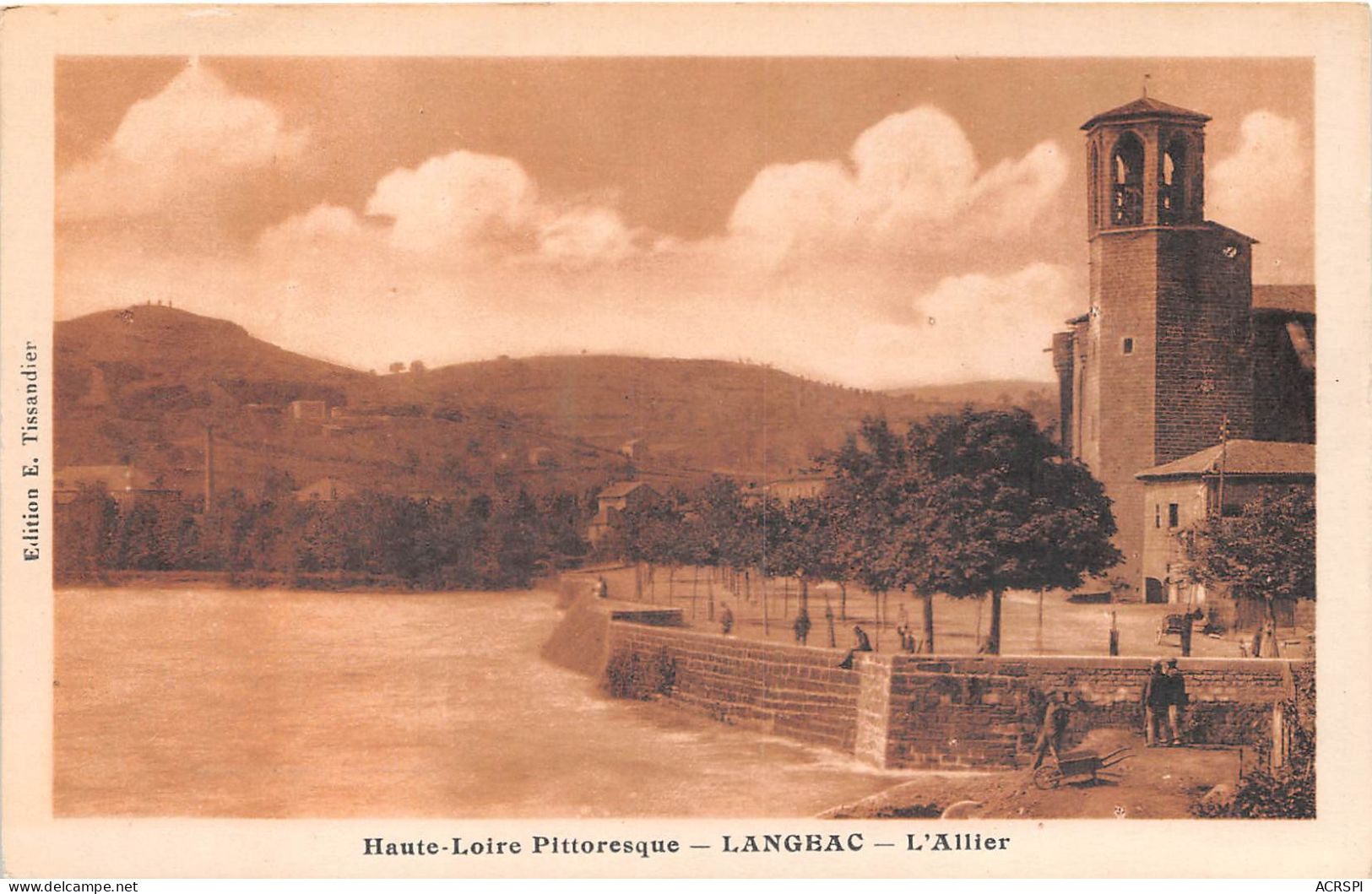 Langeac L Allier ( Scan Recto Verso ) Nono0028 - Langeac