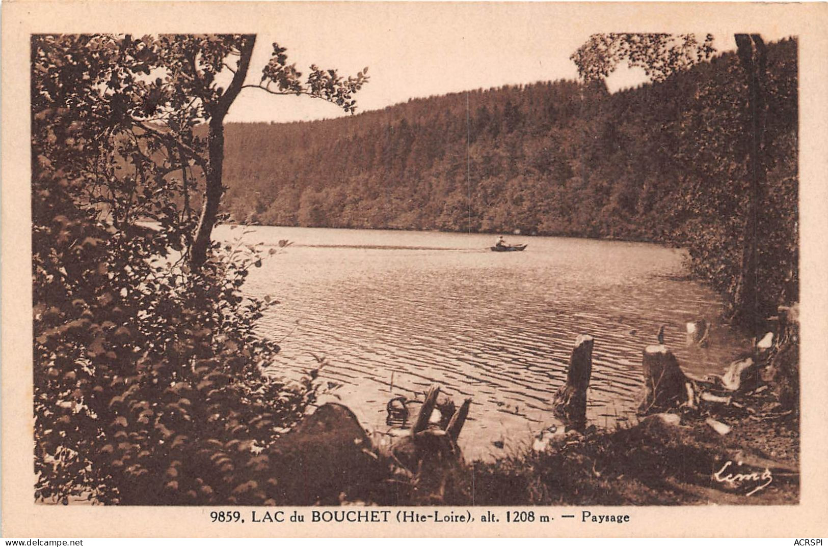 Lac Du Bouchet Paysage ( Scan Recto Verso ) Nono0028 - Sonstige & Ohne Zuordnung