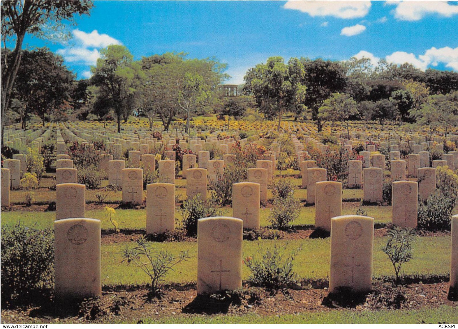 The Bomana War Cemetery Near Port Moresby HIghlands Of PAPUA NEW GUINEA(SCAN RECTO VERSO)NONO0086 - Papouasie-Nouvelle-Guinée