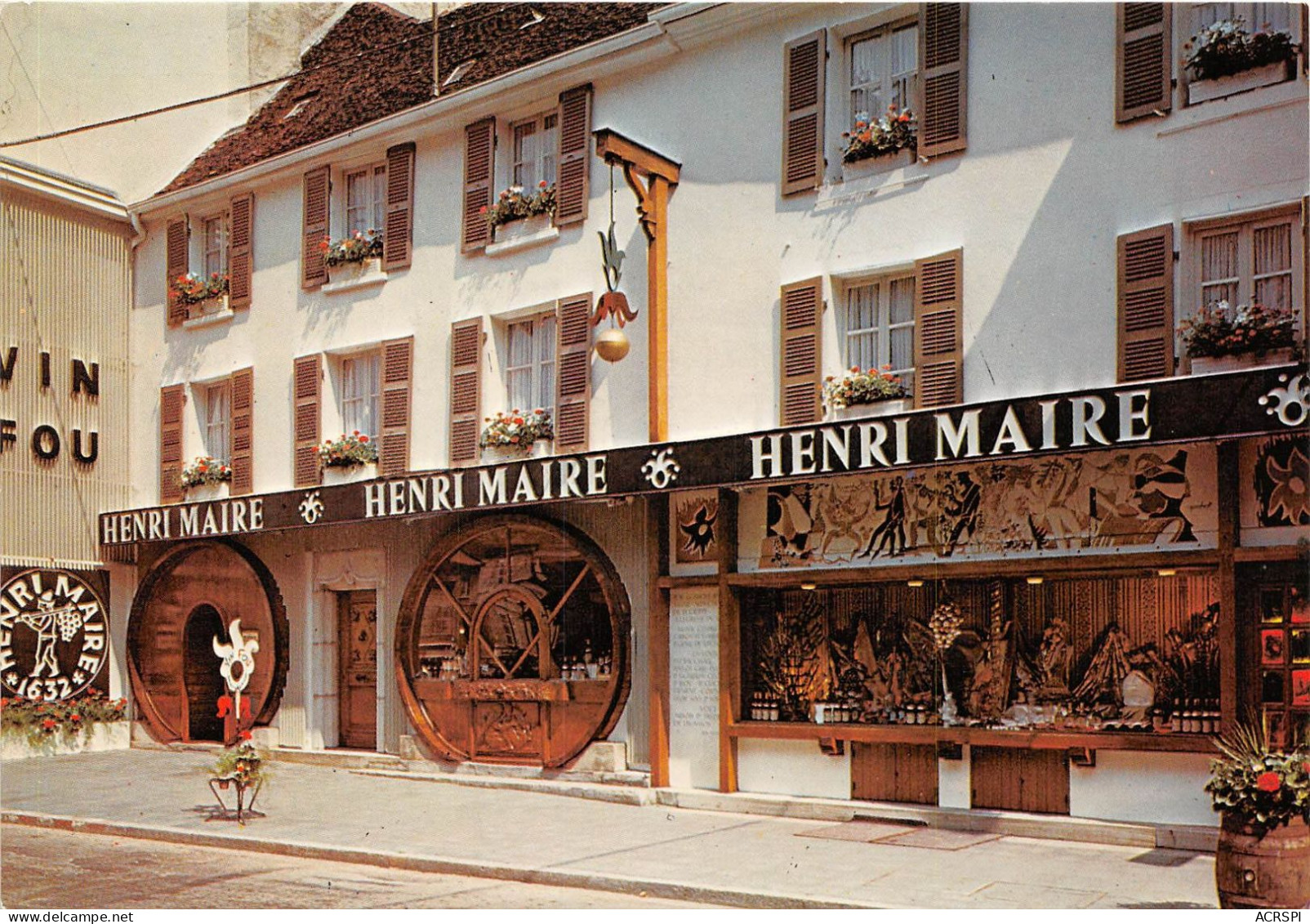 ARBOIS Les Deux Tonneaux Rue De L Hotel De Ville Place De La Liberte Salons De Degustation(SCAN RECTO VERSO)NONO0085 - Arbois