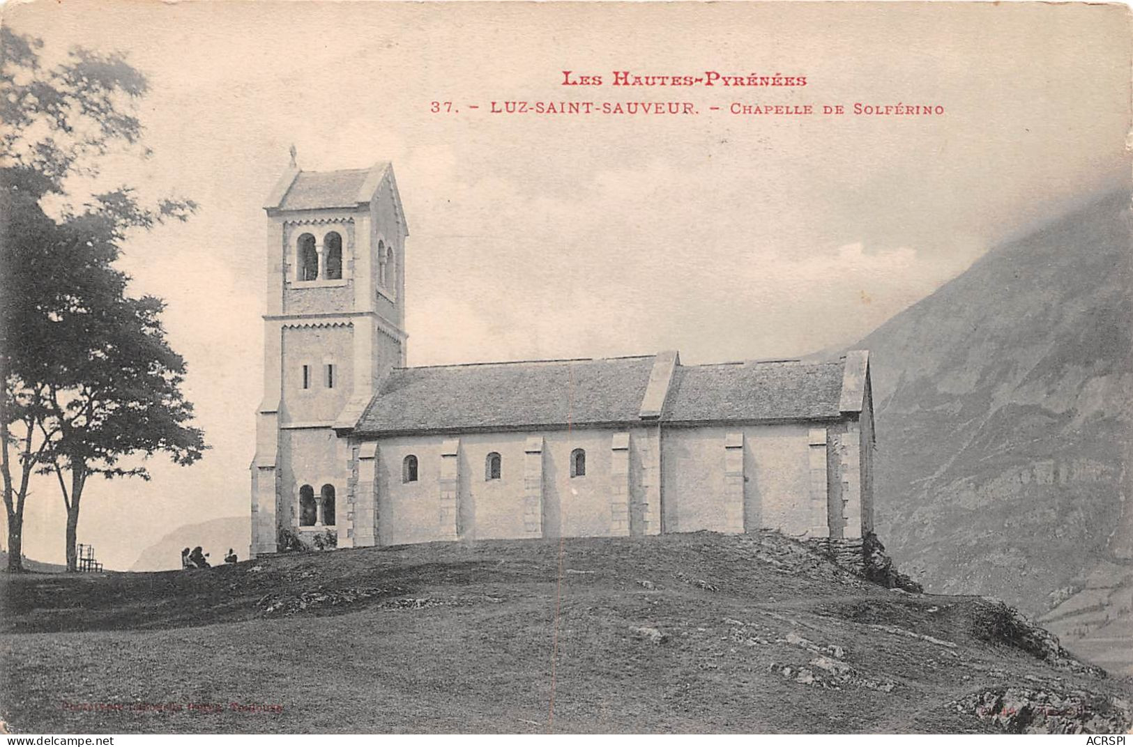 LUZ SAINT SAUVEUR Chapelle De Solferino (SCAN RECTO VERSO)NONO0073 - Luz Saint Sauveur
