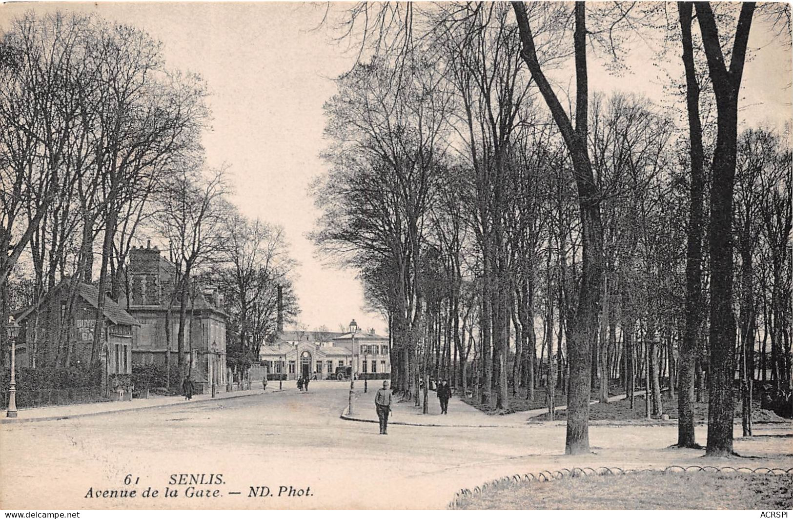 SENLIS Avenue De La Gare  (SCAN RECTO VERSO)NONO0072 - Senlis