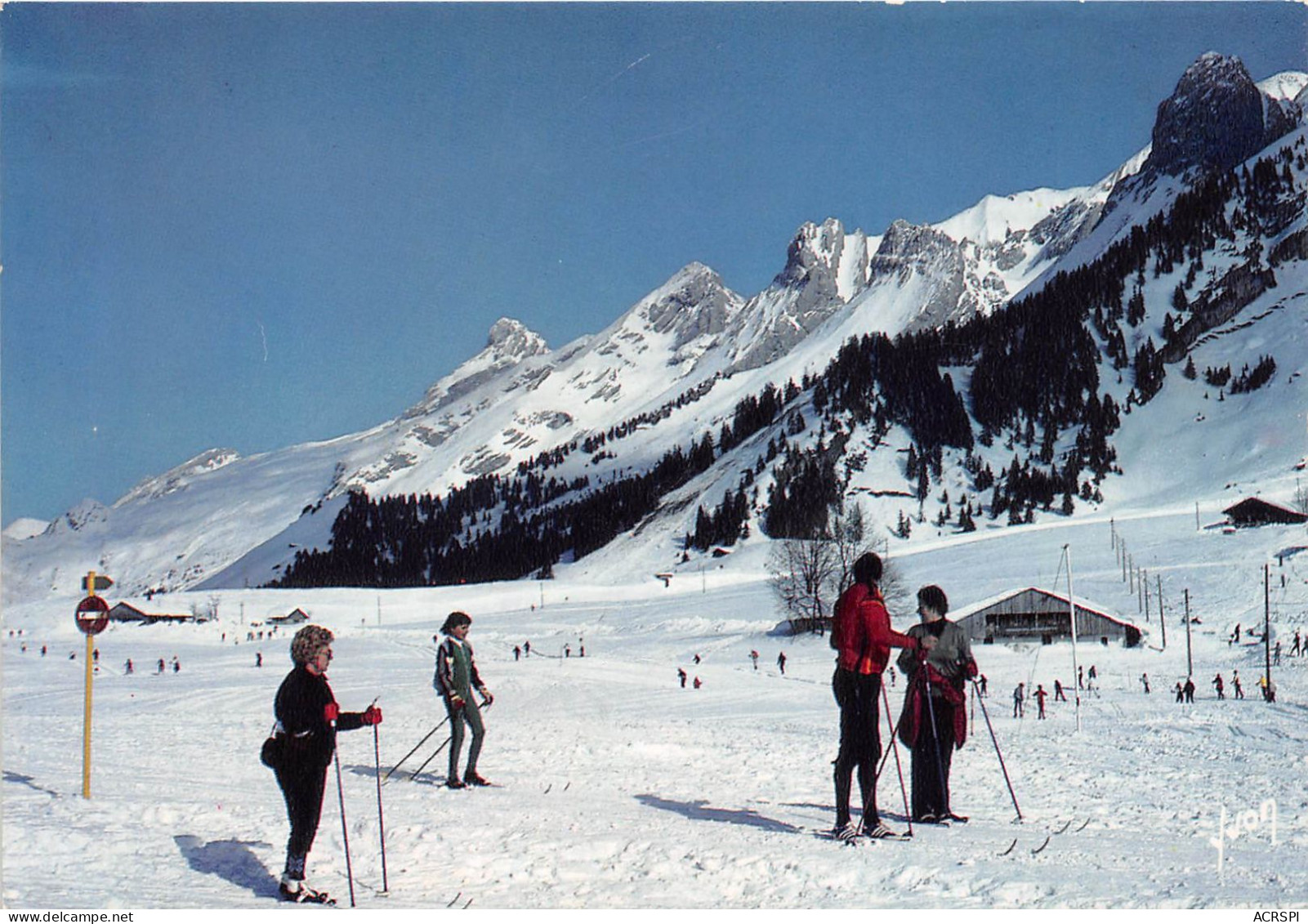 Haute Savoie Couleurs Et Lumiere De France Les Alpes LA CLUZAT Les Confins Ski De Fond (SCAN RECTO VERSO)NONO0060 - La Clusaz