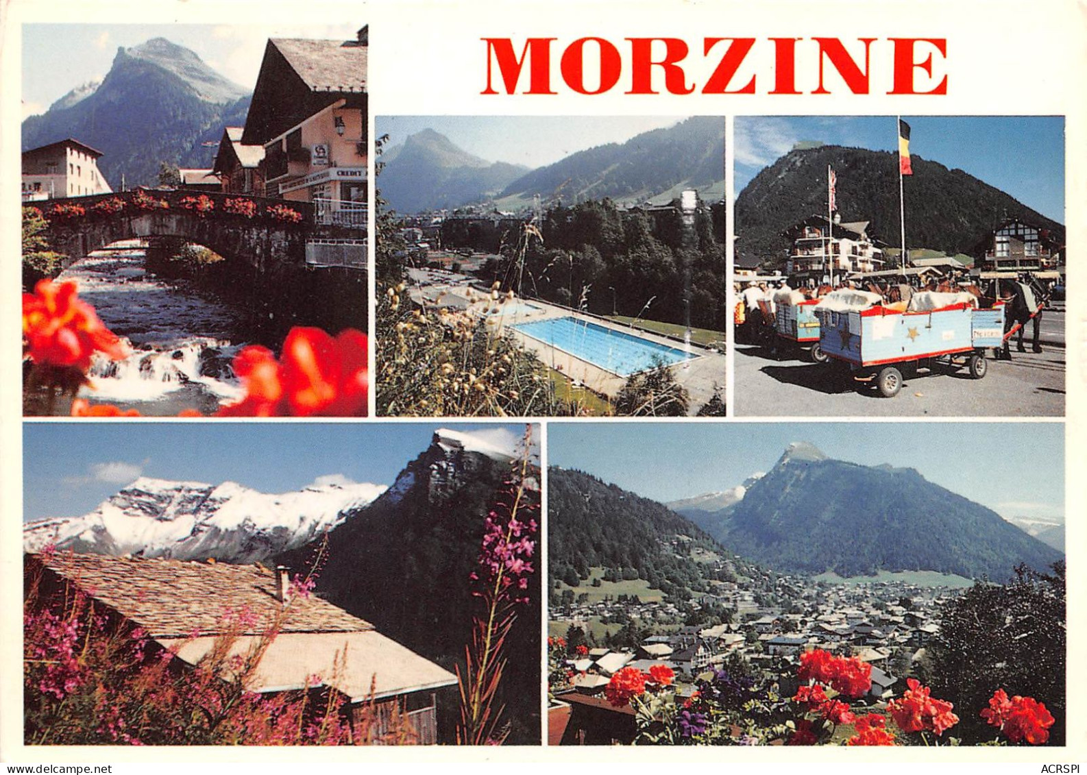 Haute Savoie MORZINE Edition Revalp Photographe JP Fecci(SCAN RECTO VERSO)NONO0060 - Morzine