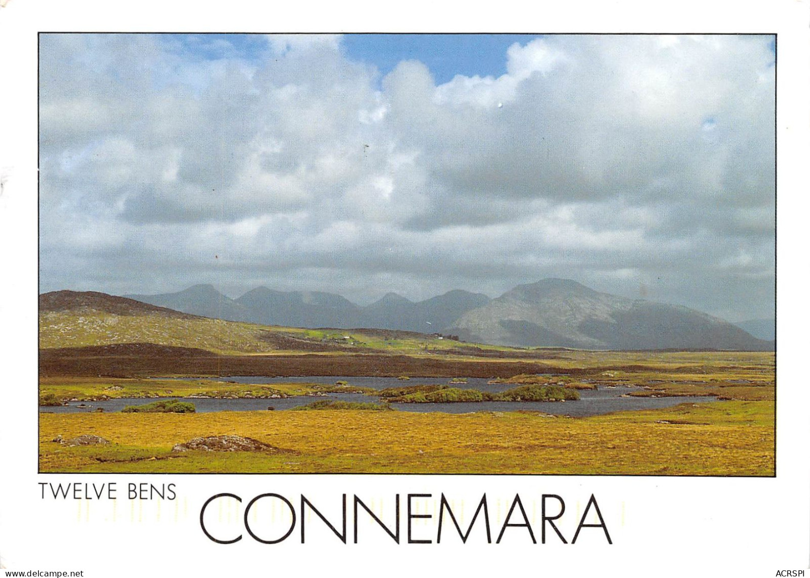 IRLANDE  Twelve Bens CONNEMARA(SCAN RECTO VERSO)NONO0059 - Galway