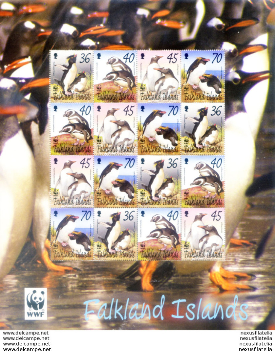 Fauna. WWF. Pinguini 2002. - Islas Malvinas