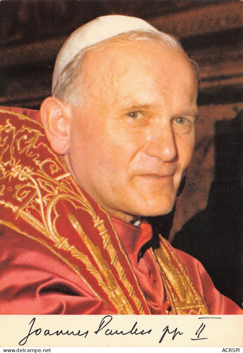 PAPE Jean Paul 2 Papa Giovanni Paolo  Joannes Paulus Missioncatholique Polonaise 49 (scan Recto Verso)nono0105 - Päpste
